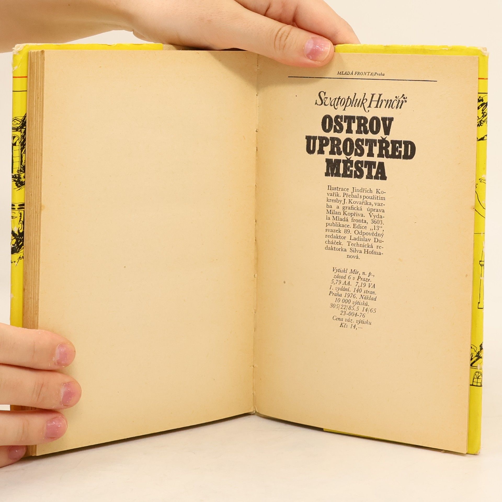 Svatopluk Hrnčíř Ostrov uprostřed města