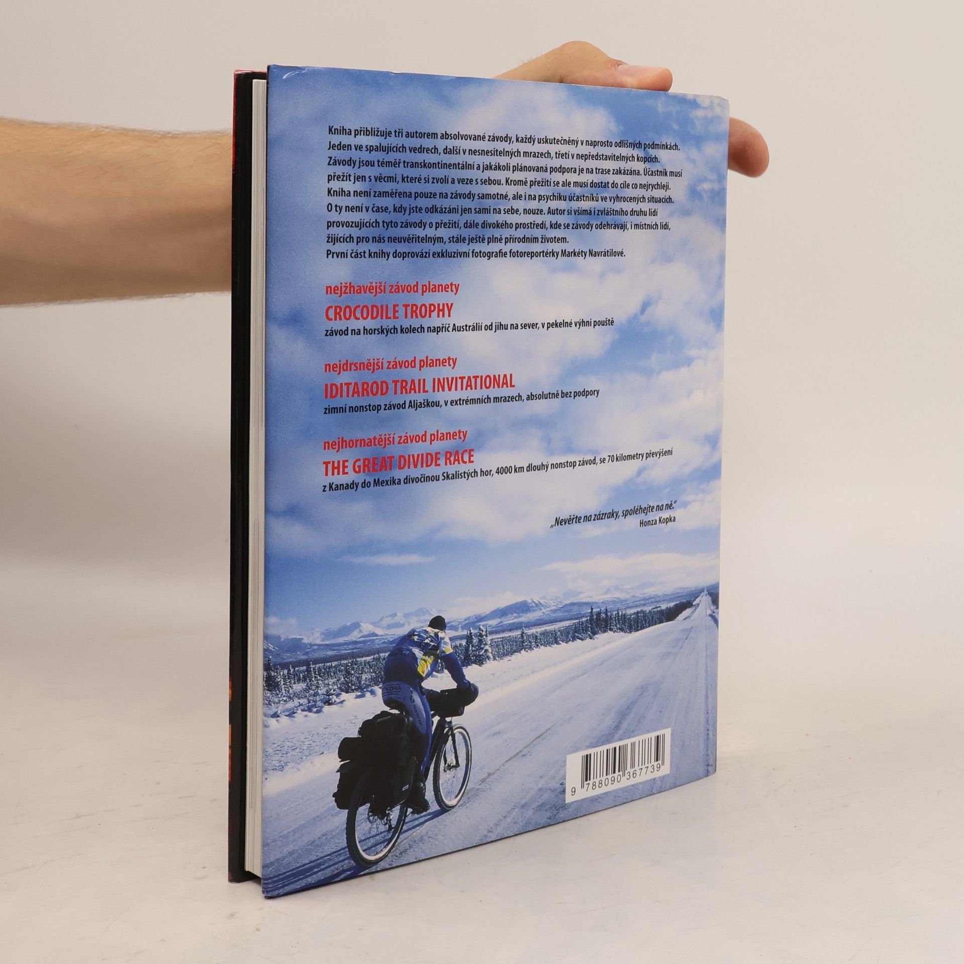 Jan Kopka Cyklistickým peklem