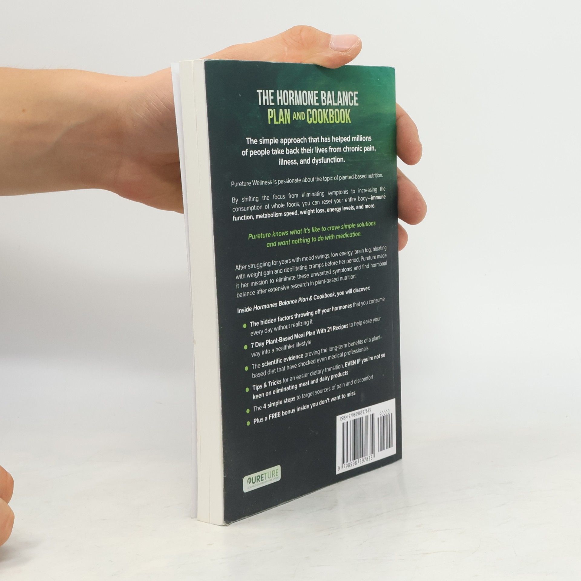 Pureture Hhp Hormone Balance Plan and Cookbook