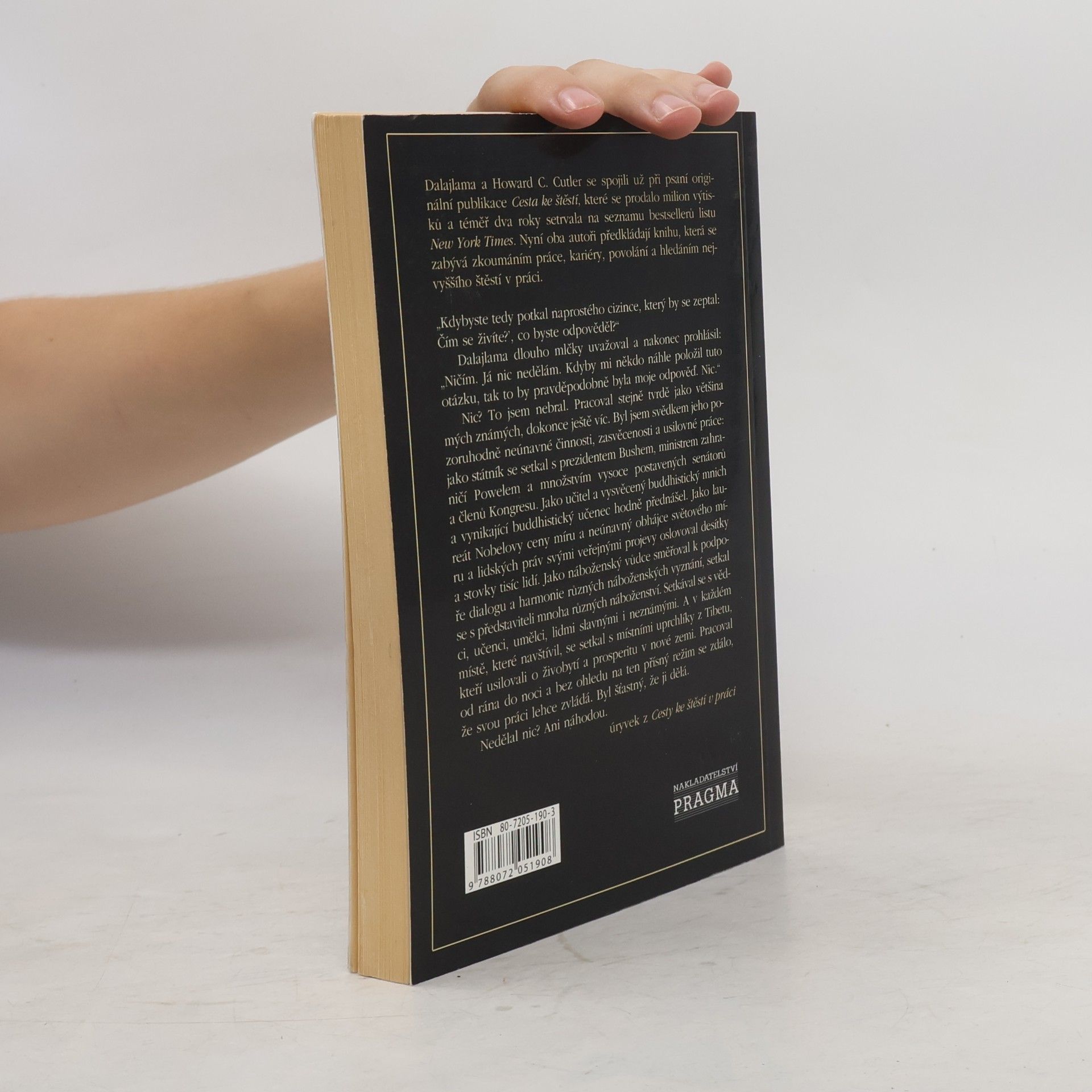 Bstan\'dzinrgyamtsho Cesta ke štěstí v práci