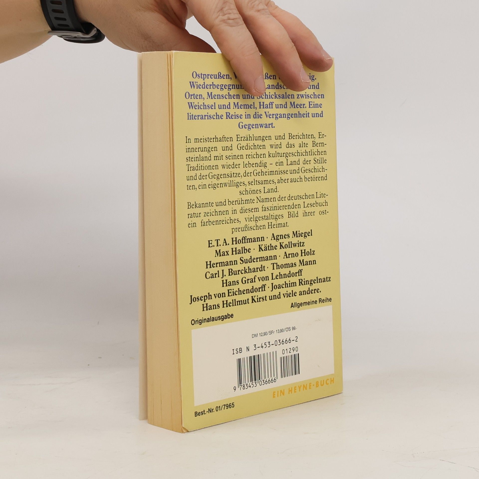 Marie Luise Kaschnitz Ostpreussen Ein Lesebuch