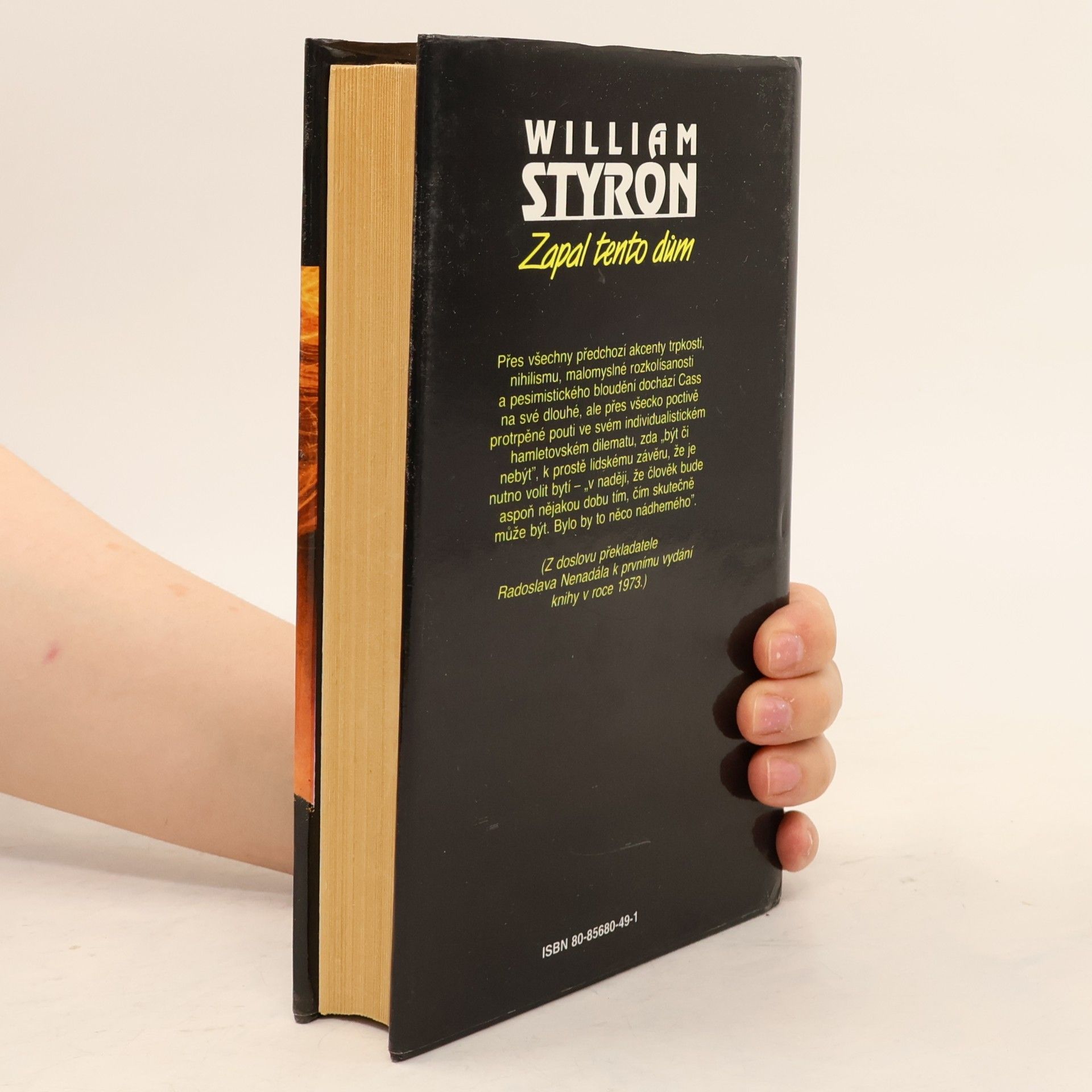 William Styron Zapal tento dům