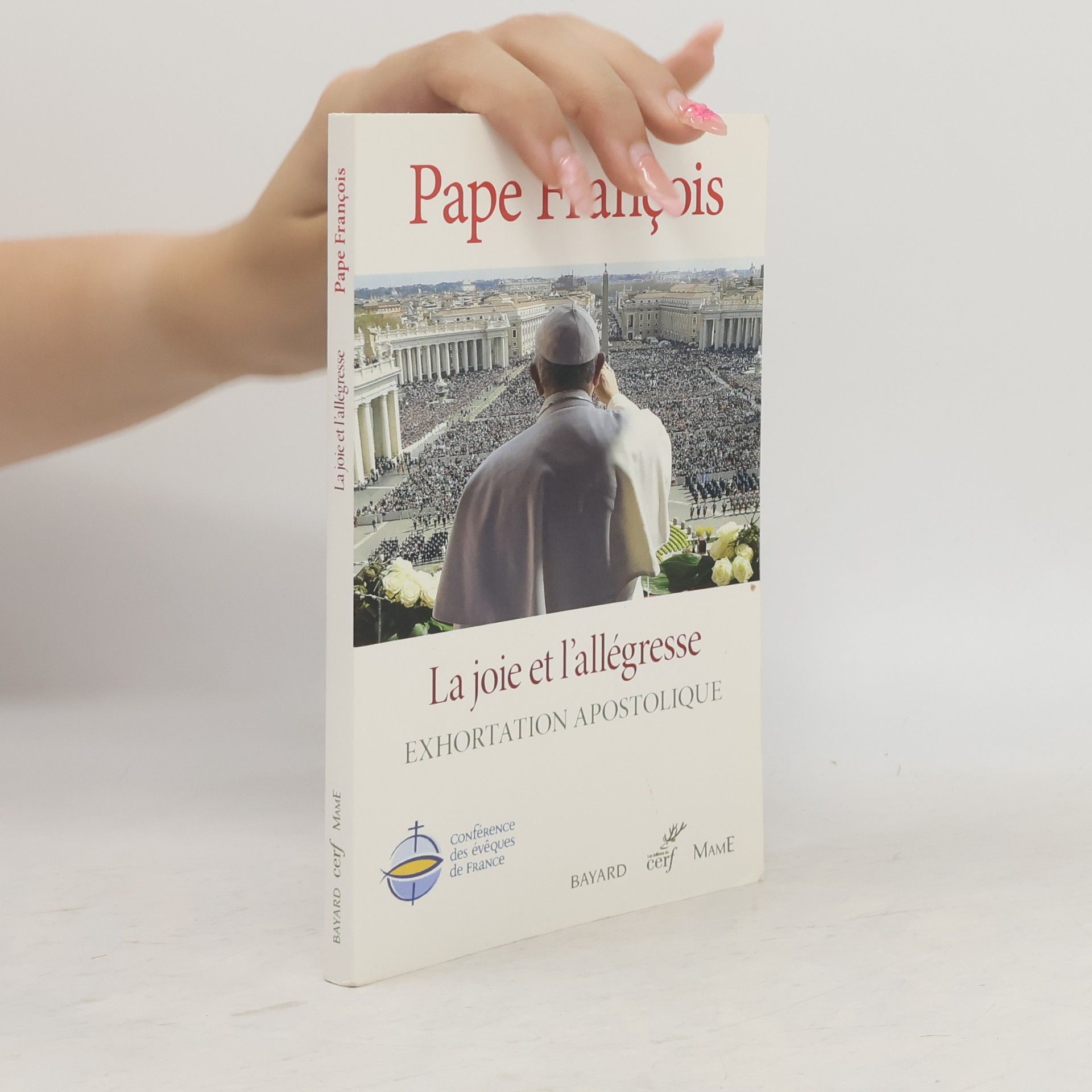 Pape François La joie et l'allégresse