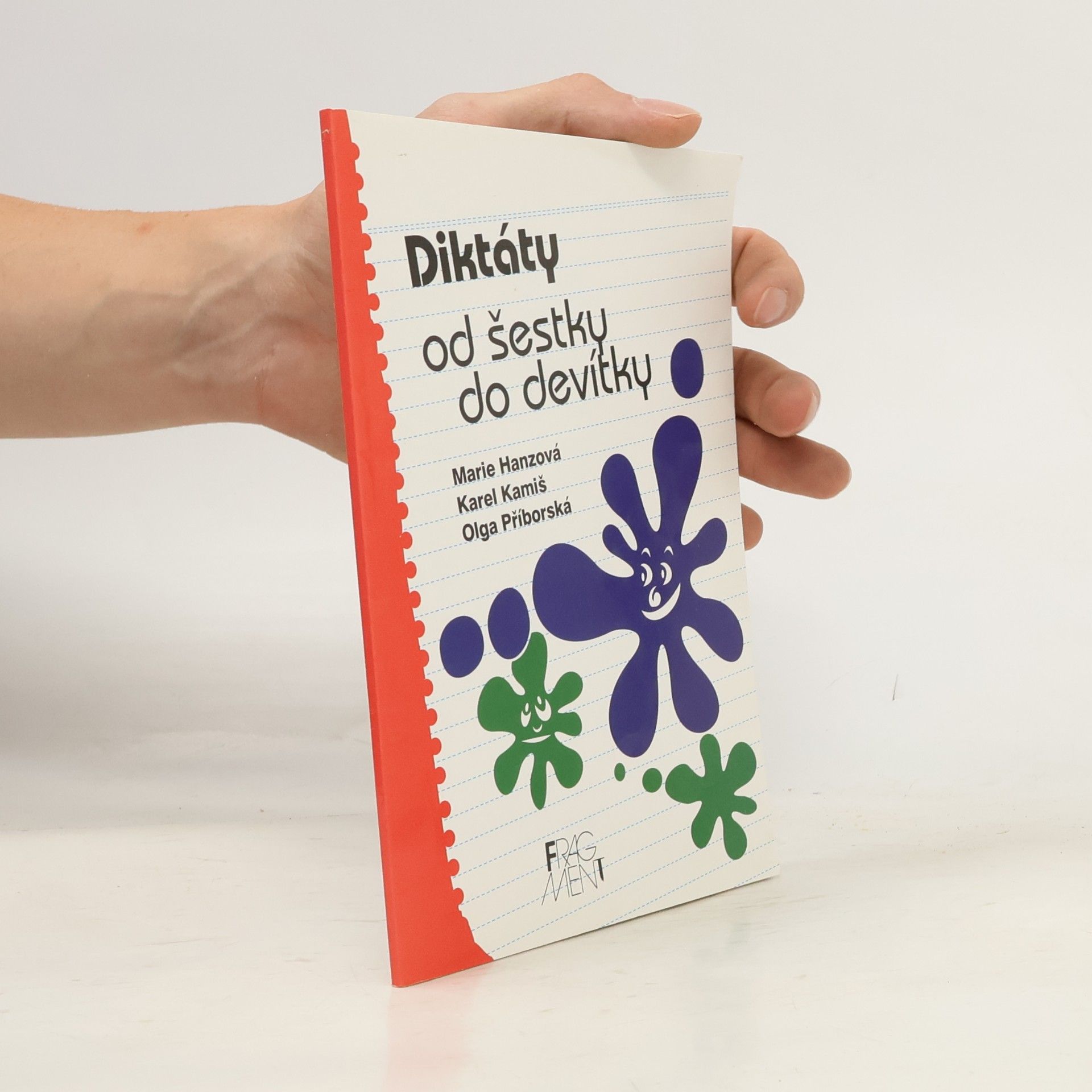 Marie Hanzová Diktáty od šestky do devítky
