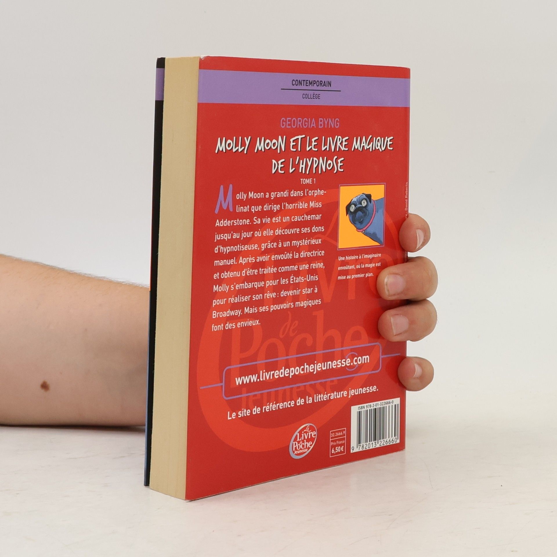 Georgia Byng Molly Moon et le livre magique de l'hypnose