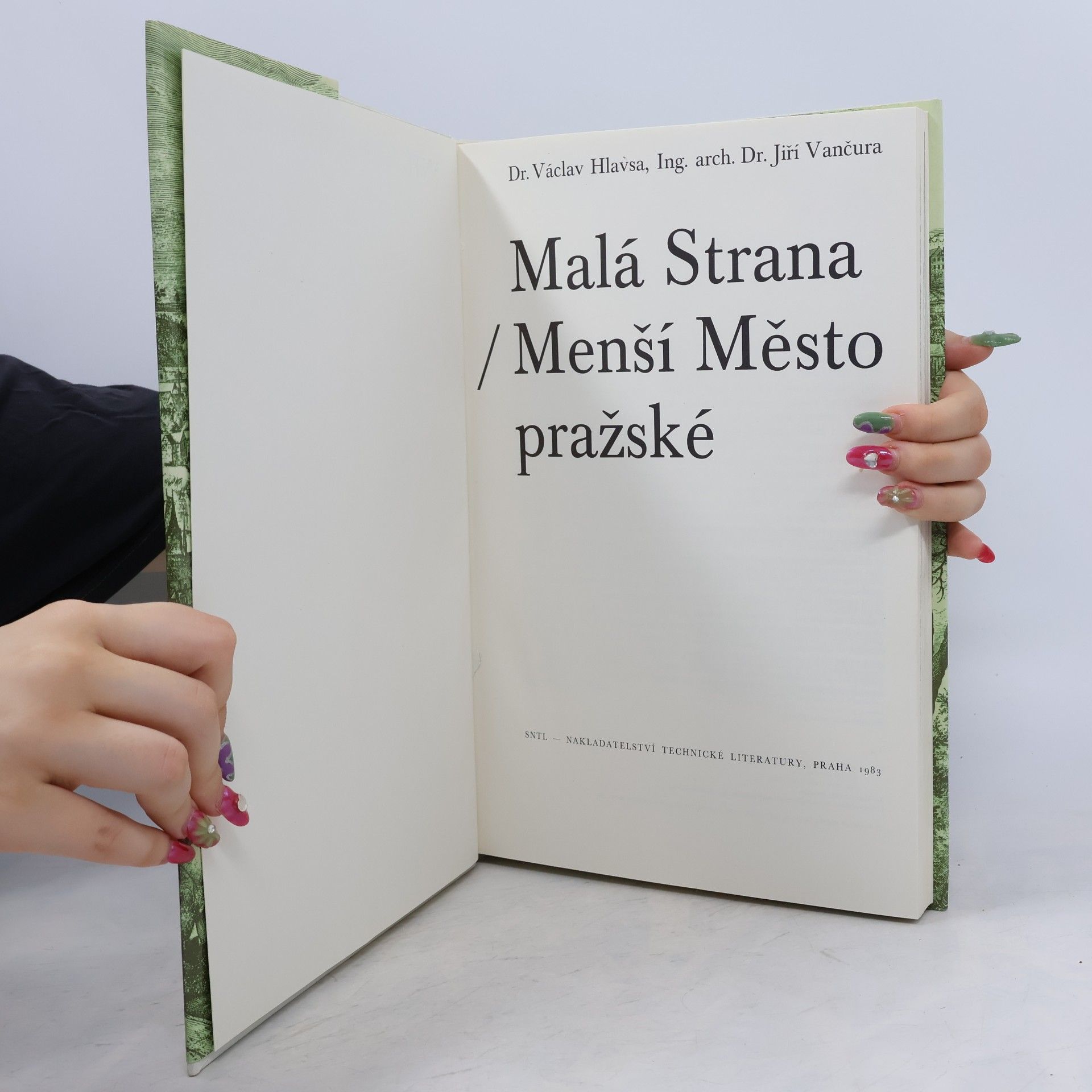 Václav Hlavsa Malá Strana. Menší Město pražské