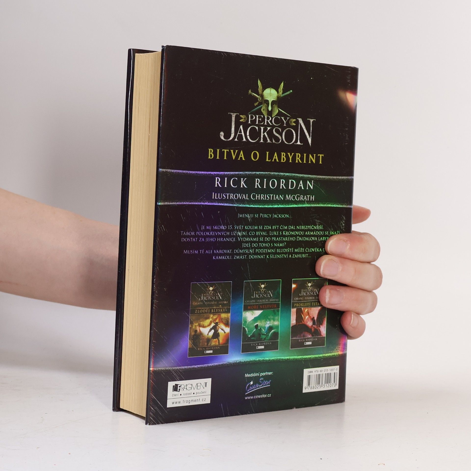 Rick Riordan Percy Jackson. Bitva o labyrint