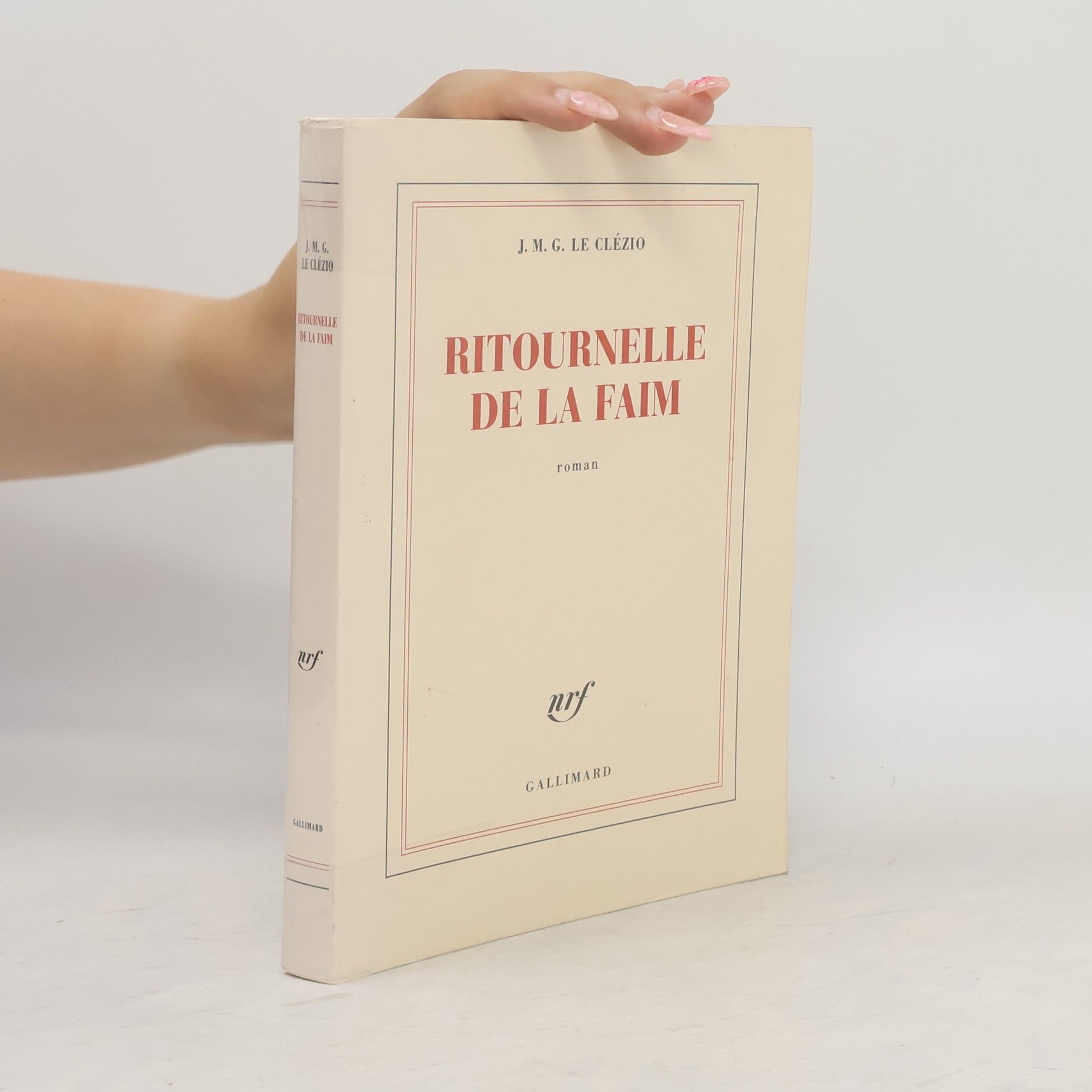J. M. G Clézio Ritournelle de la faim