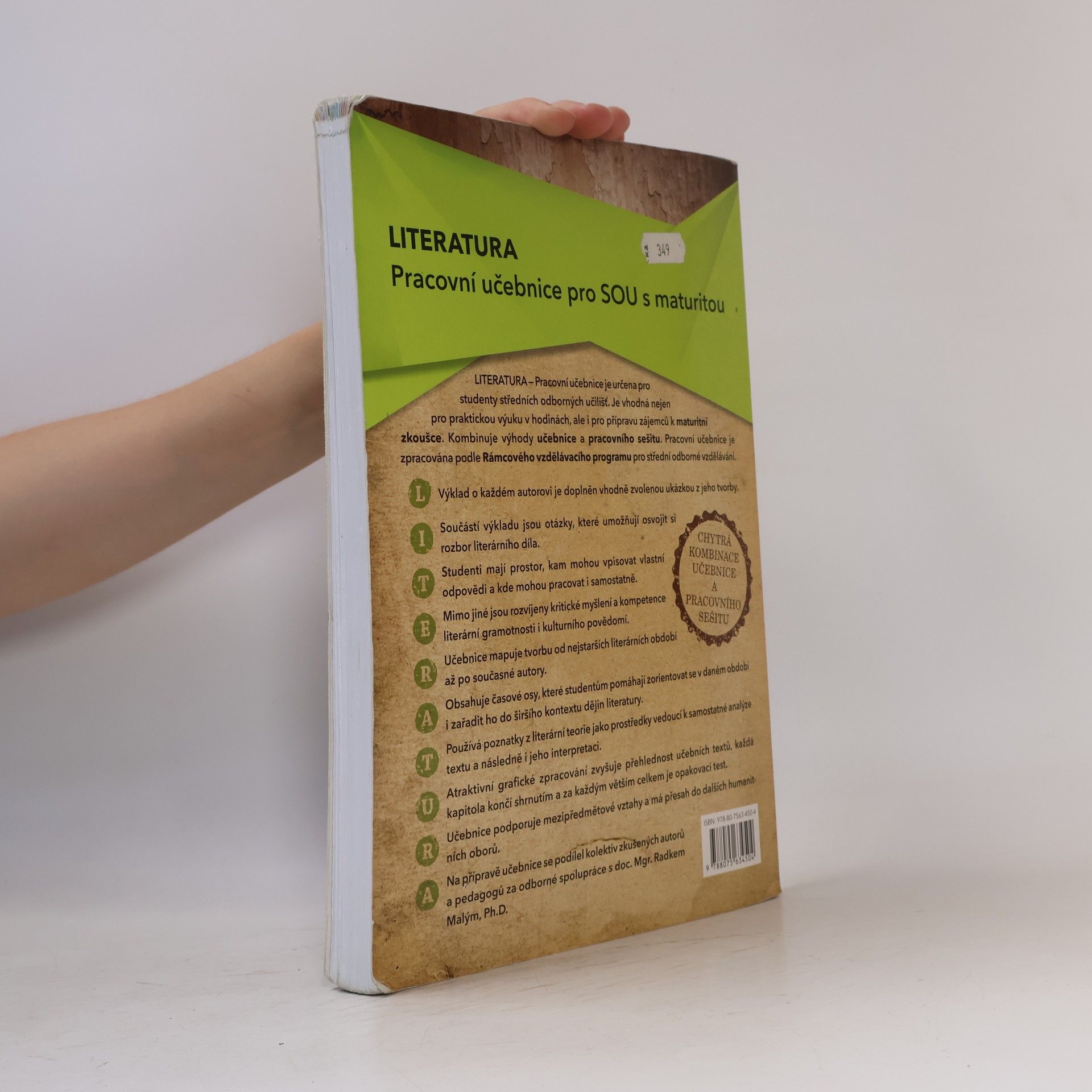 Kateřina Štrpková Literatura. Pracovní učebnice pro střední odborná učiliště s maturitou