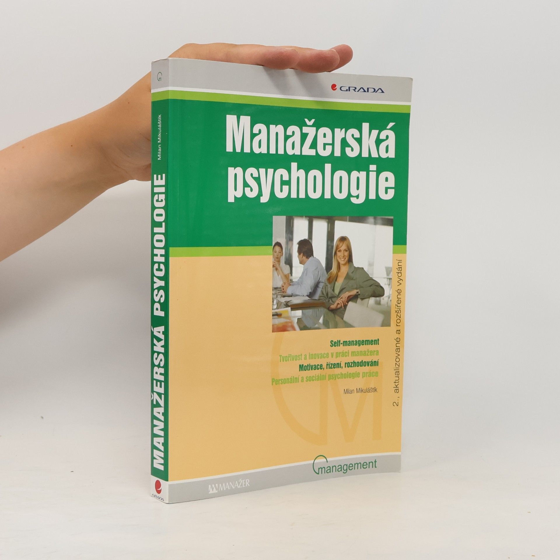 Milan Mikuláštík Manažerská psychologie