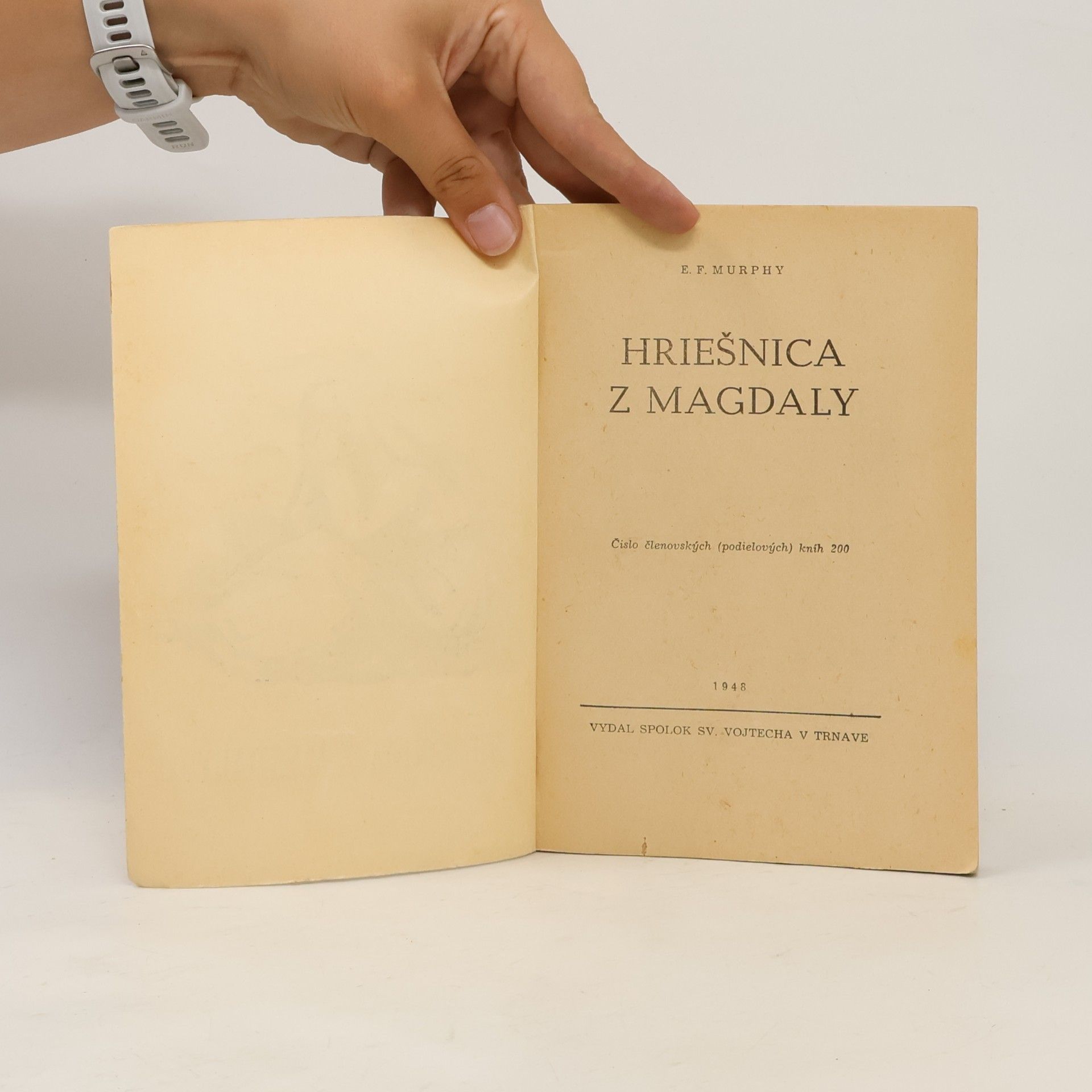 Edward F. Murphy Hriešnica z Magdaly