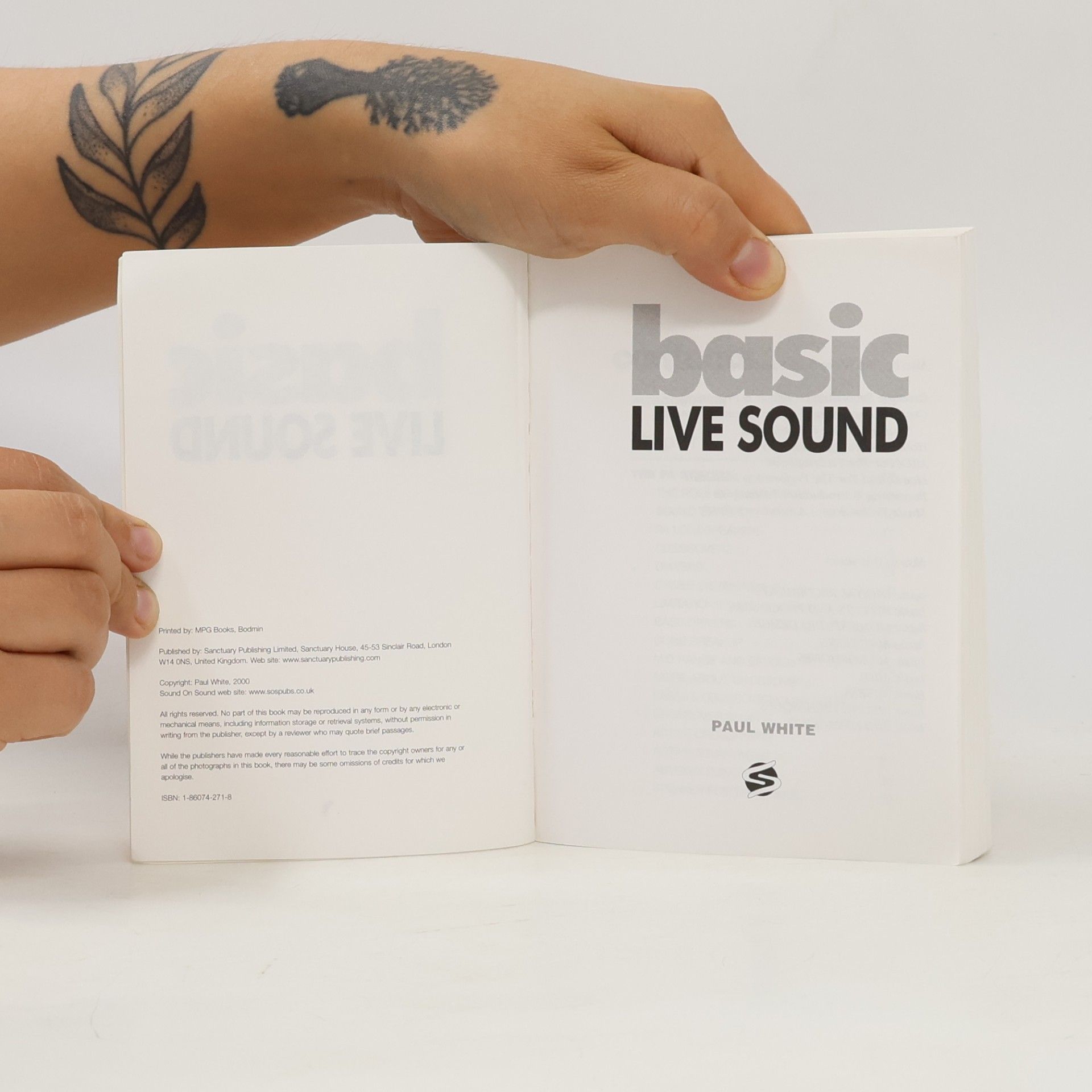 Paul White The Basic Series: Basic Live Sound