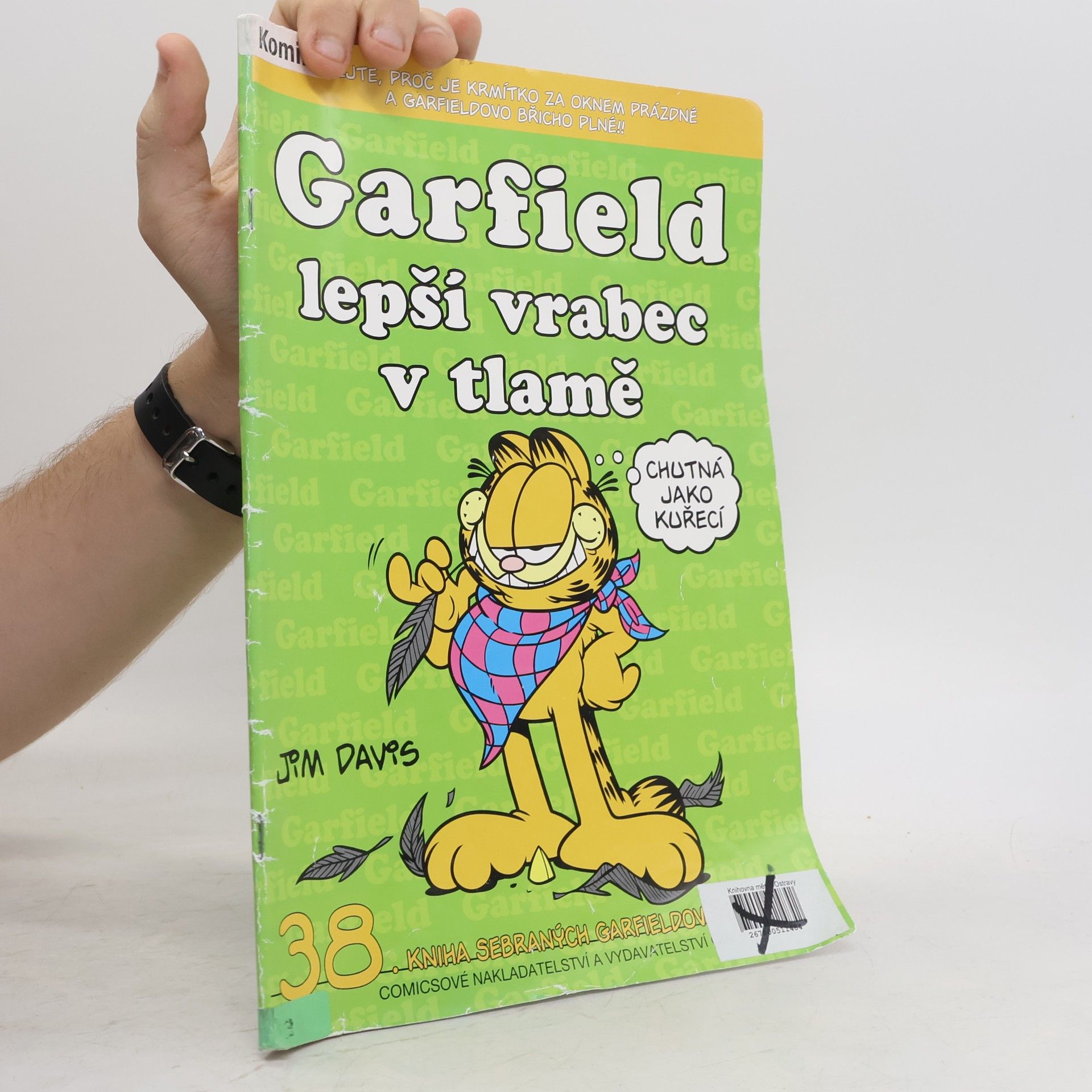 Jim Davis Garfield - lepší vrabec v tlamě