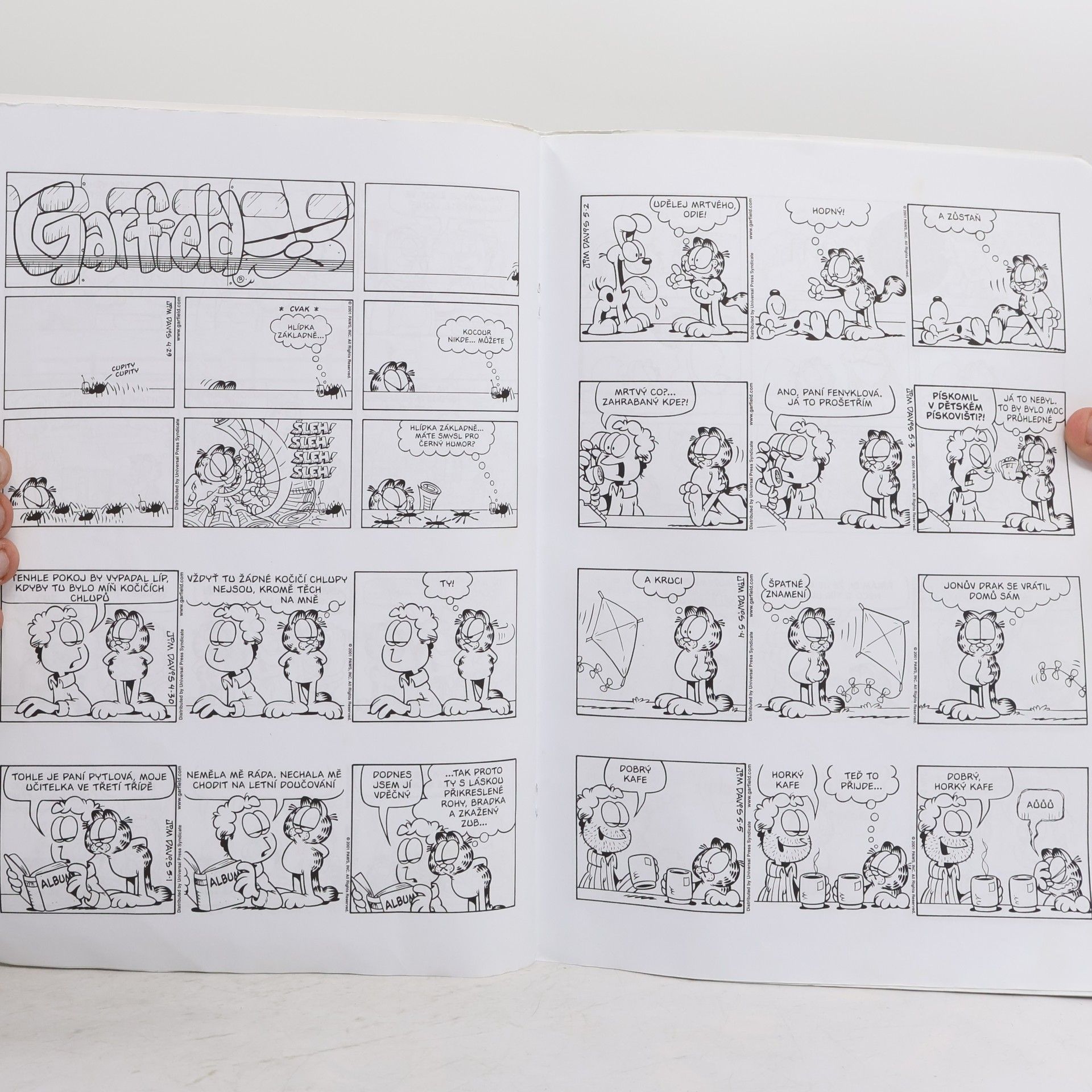 Jim Davis Garfield - lepší vrabec v tlamě