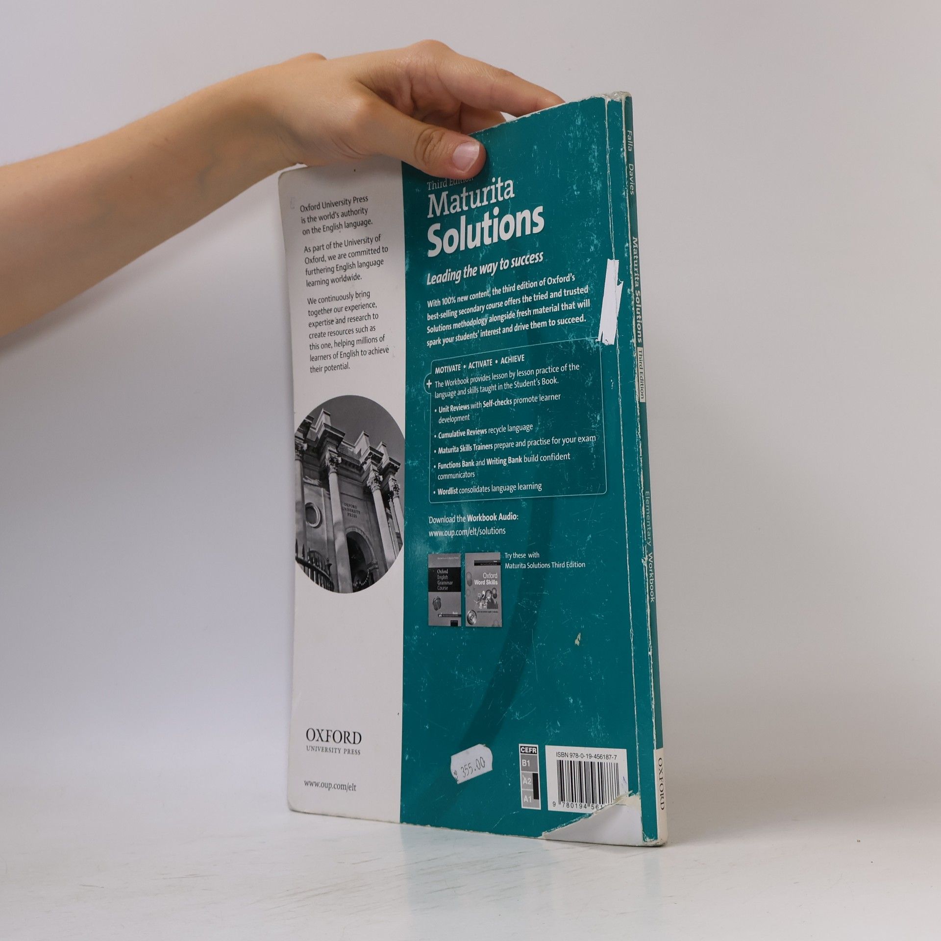 Tim Falla Maturita Solutions. Elementary Workbook. 3rd Edition