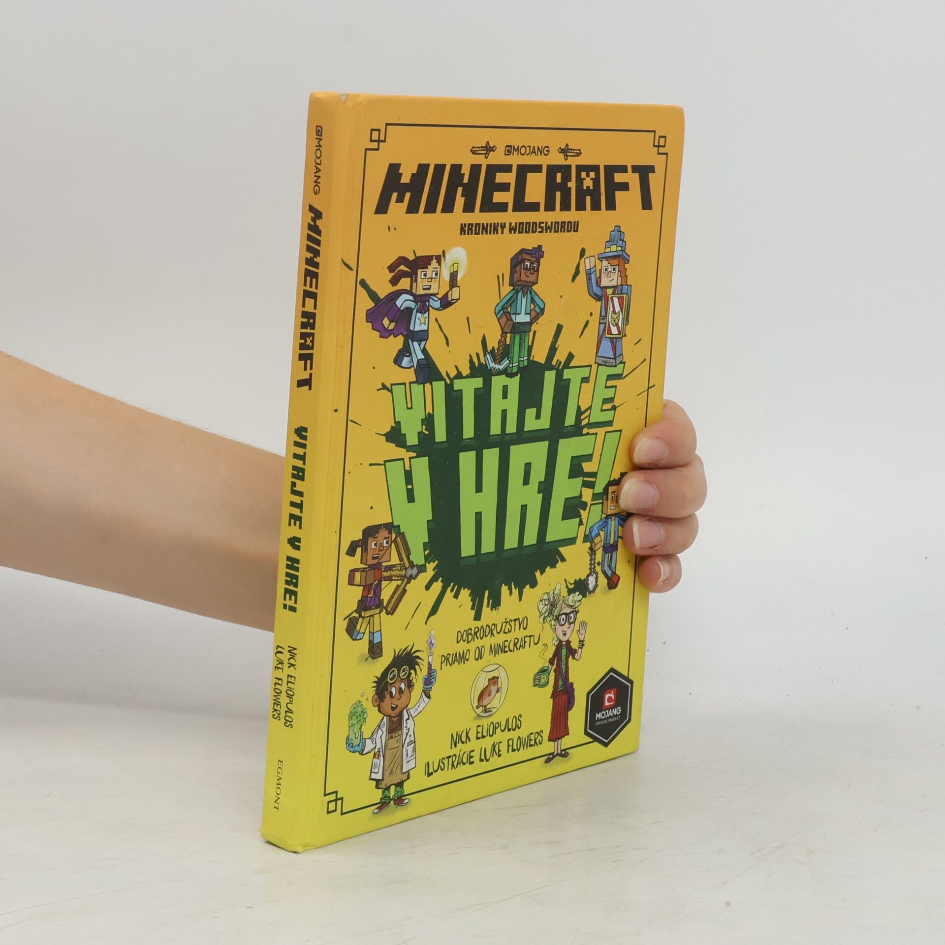 Nick Eliopulos Minecraft Kroniky Woodswordu: Vitajte v hre!