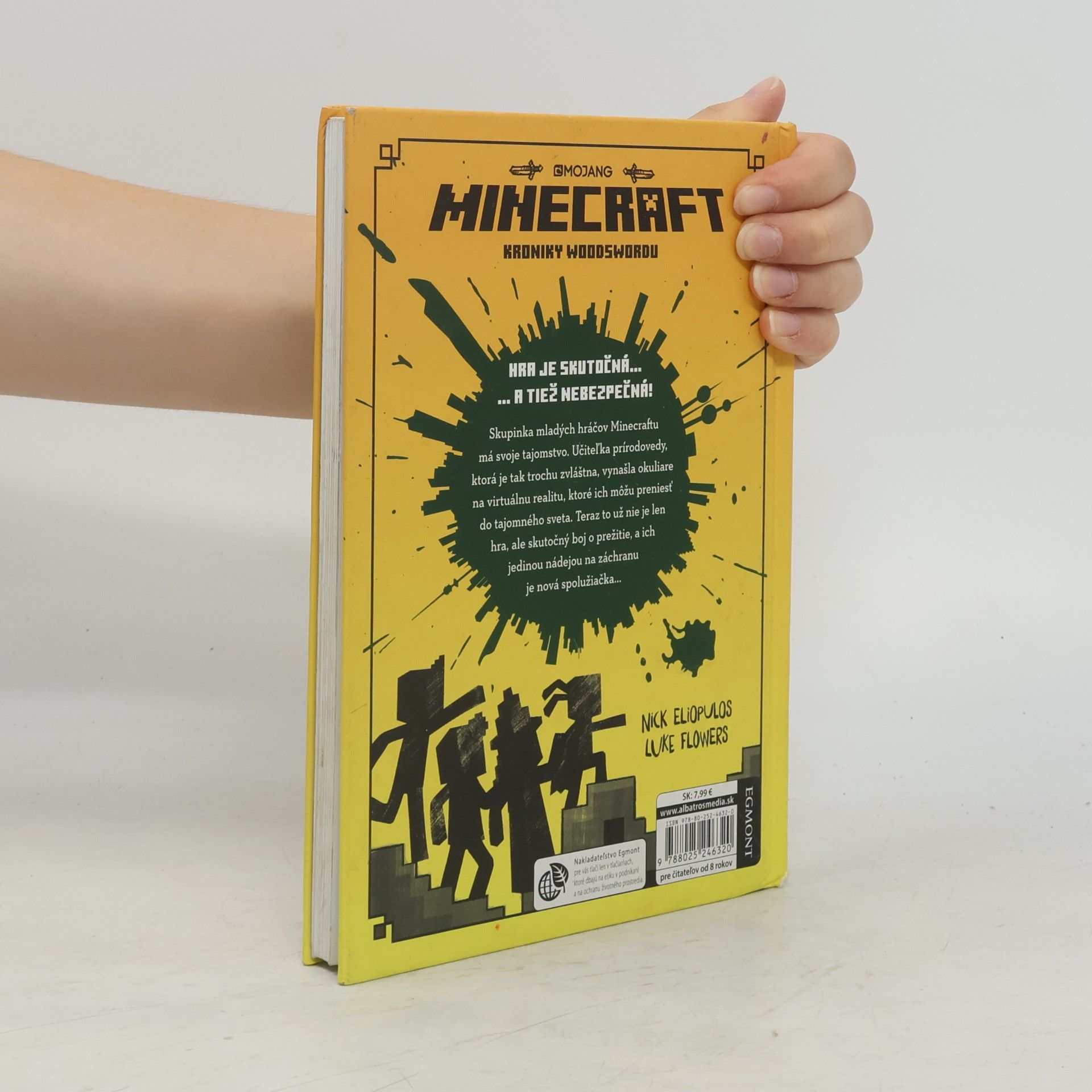 Nick Eliopulos Minecraft Kroniky Woodswordu: Vitajte v hre!