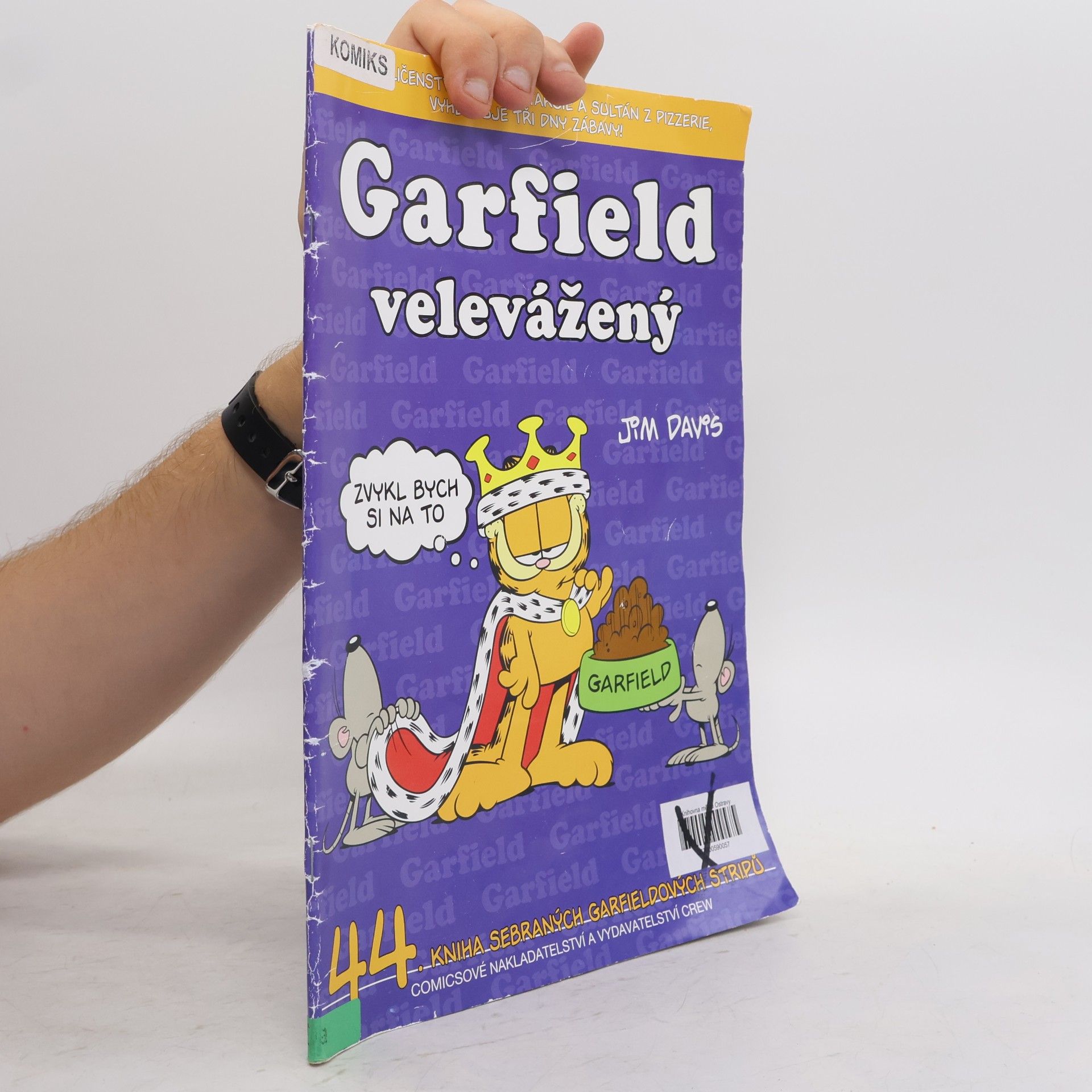 Jim Davis Garfield velevážený