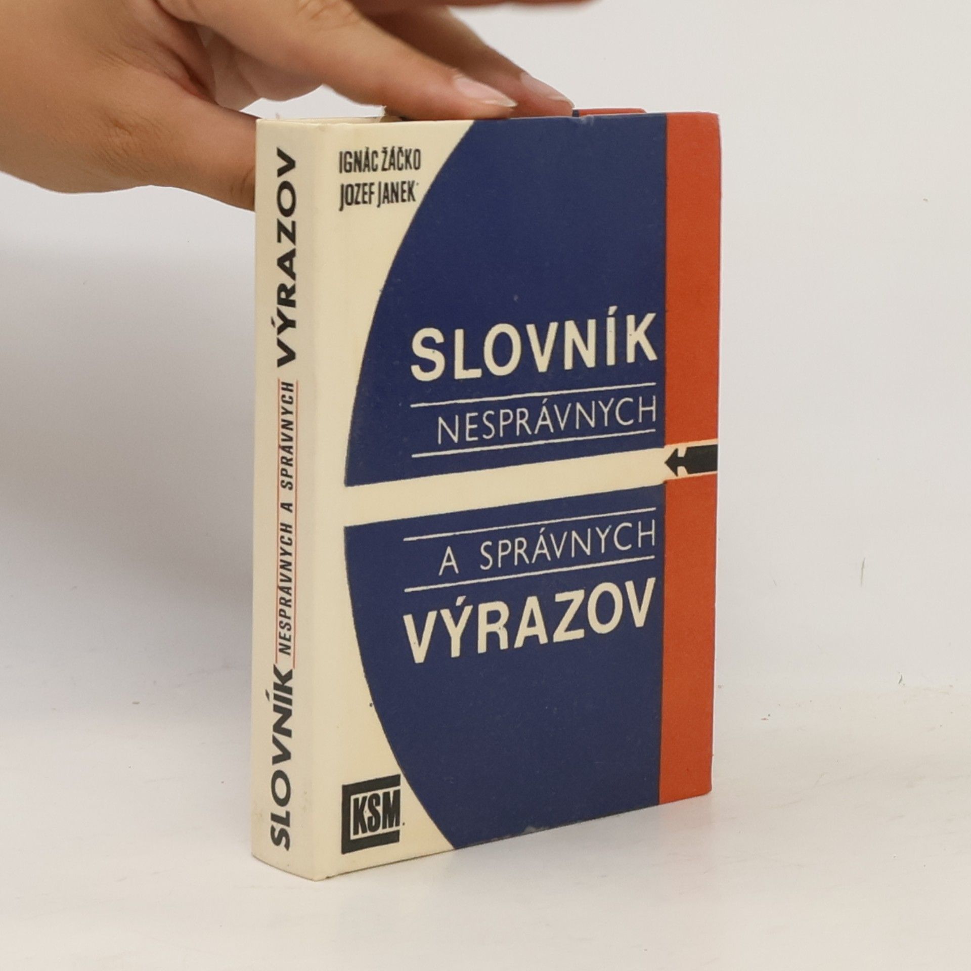 Ignác Žáčko Slovník nasprávných a správných výrazov