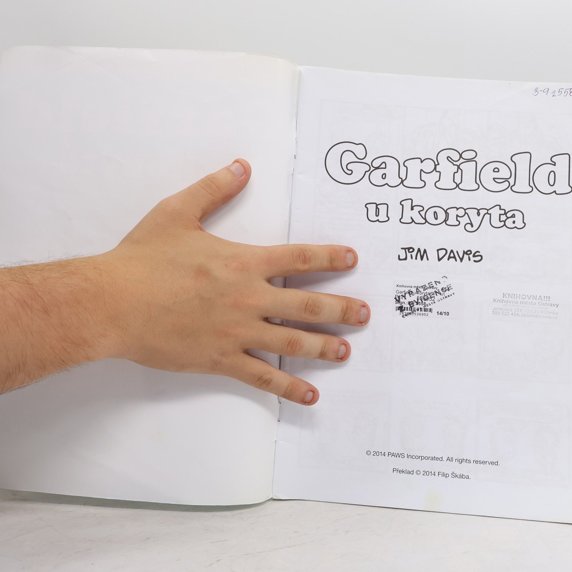 Jim Davis Garfield u koryta (41. díl)