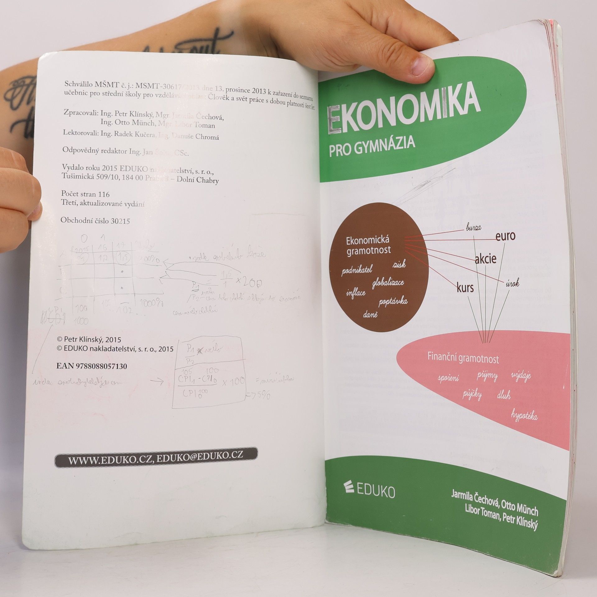 Autorenkollektiv Ekonomika pro gymnázia