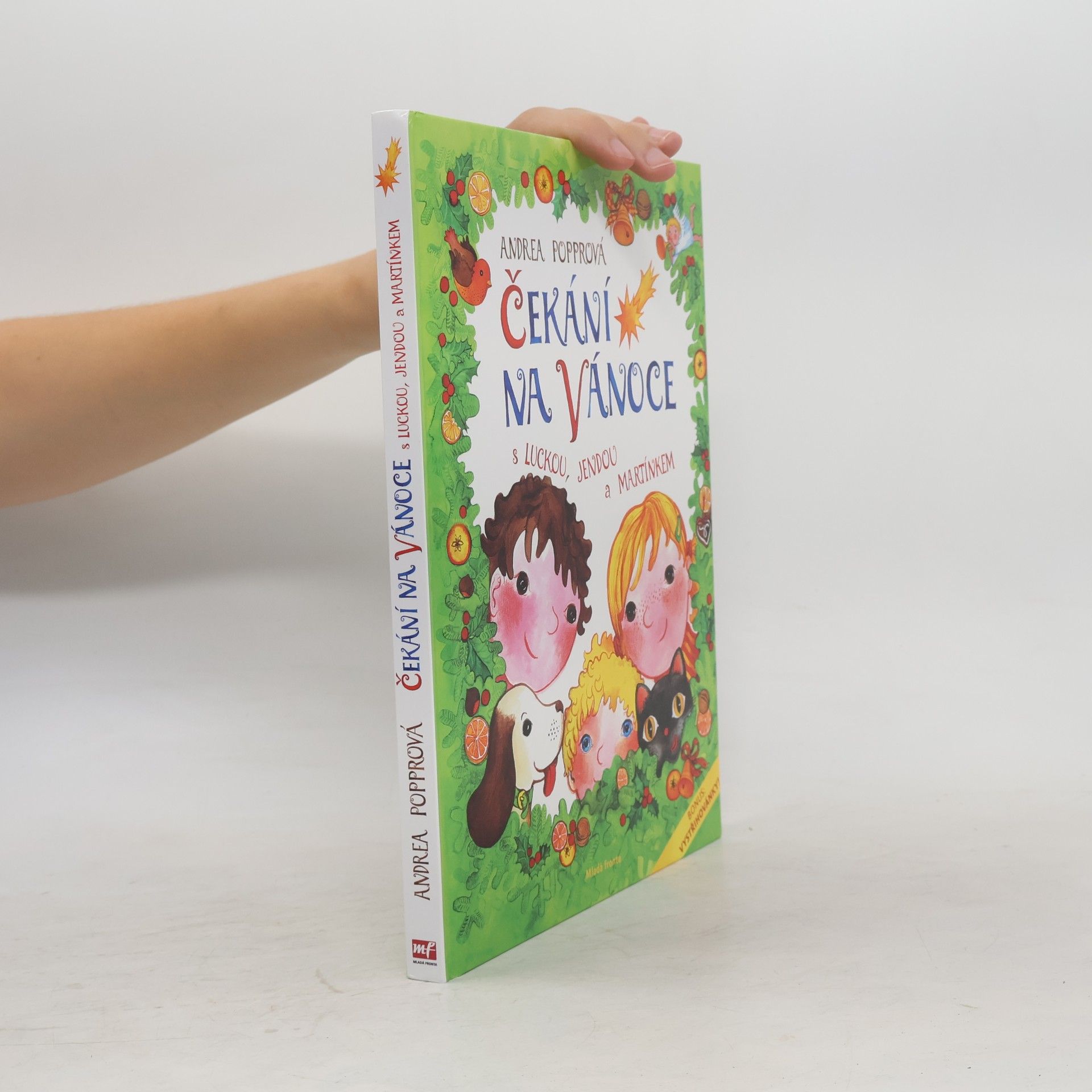 Andrea Popprová Čekání na Vánoce s Luckou, Jendou a Martínkem