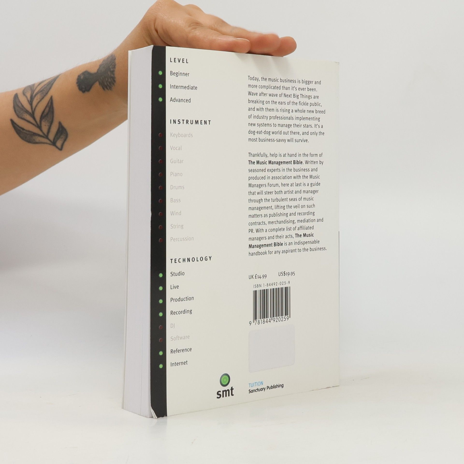Kolektiv autorů The music management bible