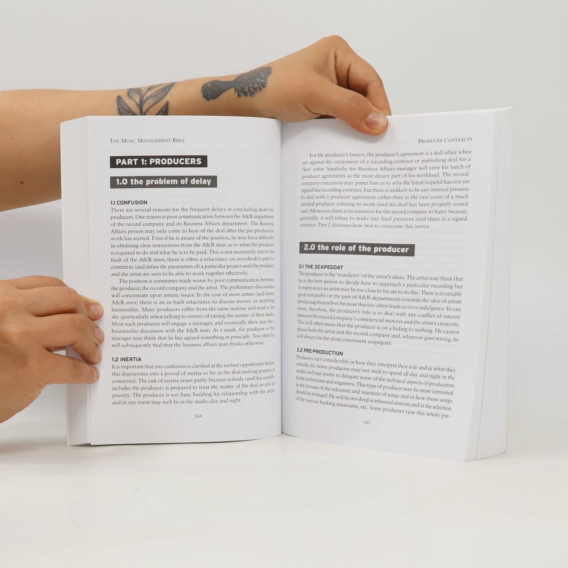 Kolektiv autorů The music management bible