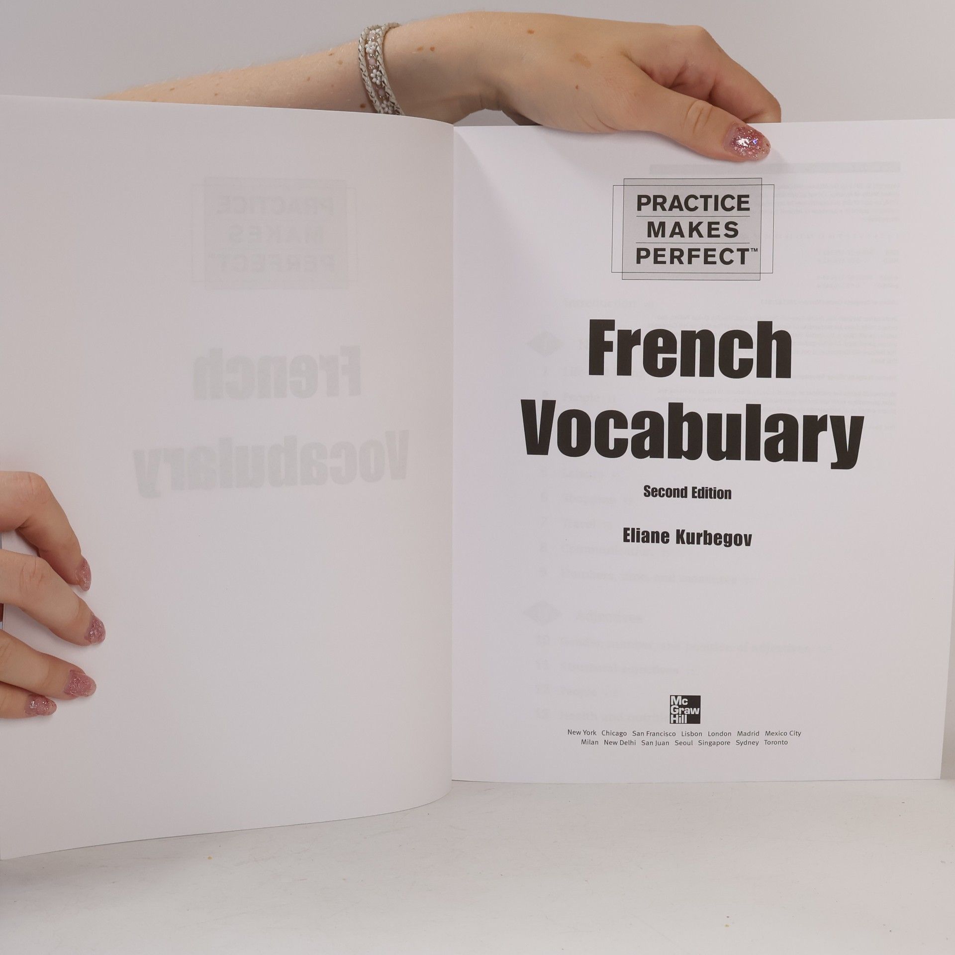 Eliane Kurbegov Practice Make Perfect French Vocabulary
