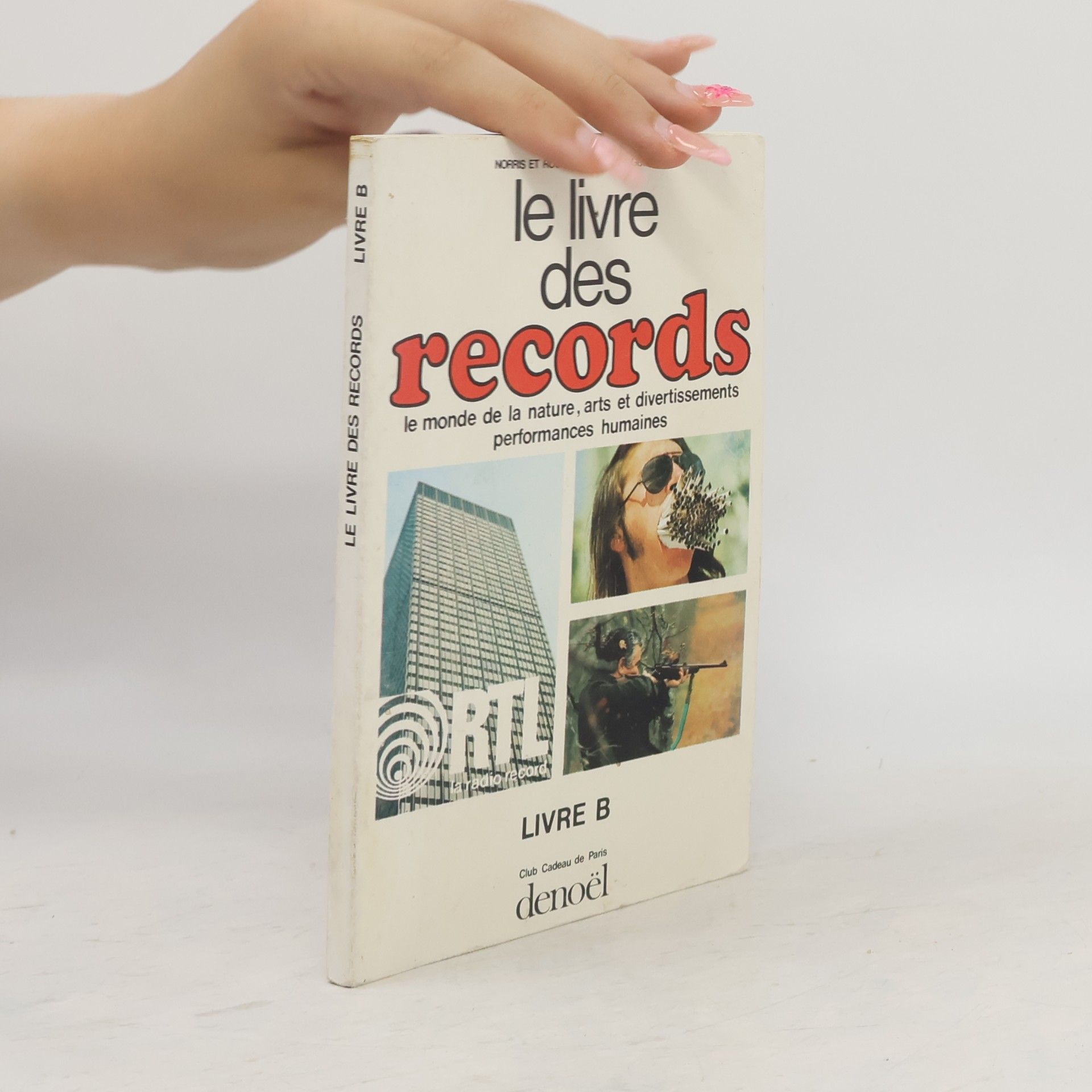 AA.VV. Le livre des records. Livre B