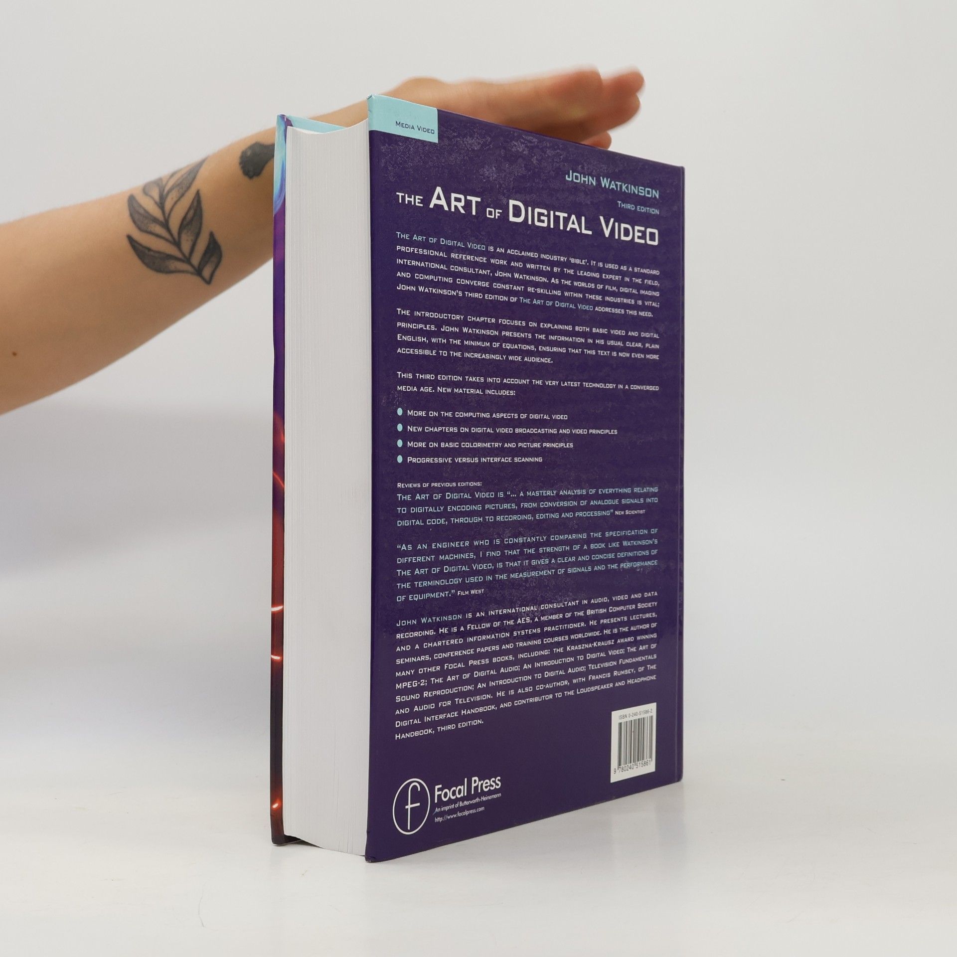 John Watkinson The Art of Digital Video - Third Edition