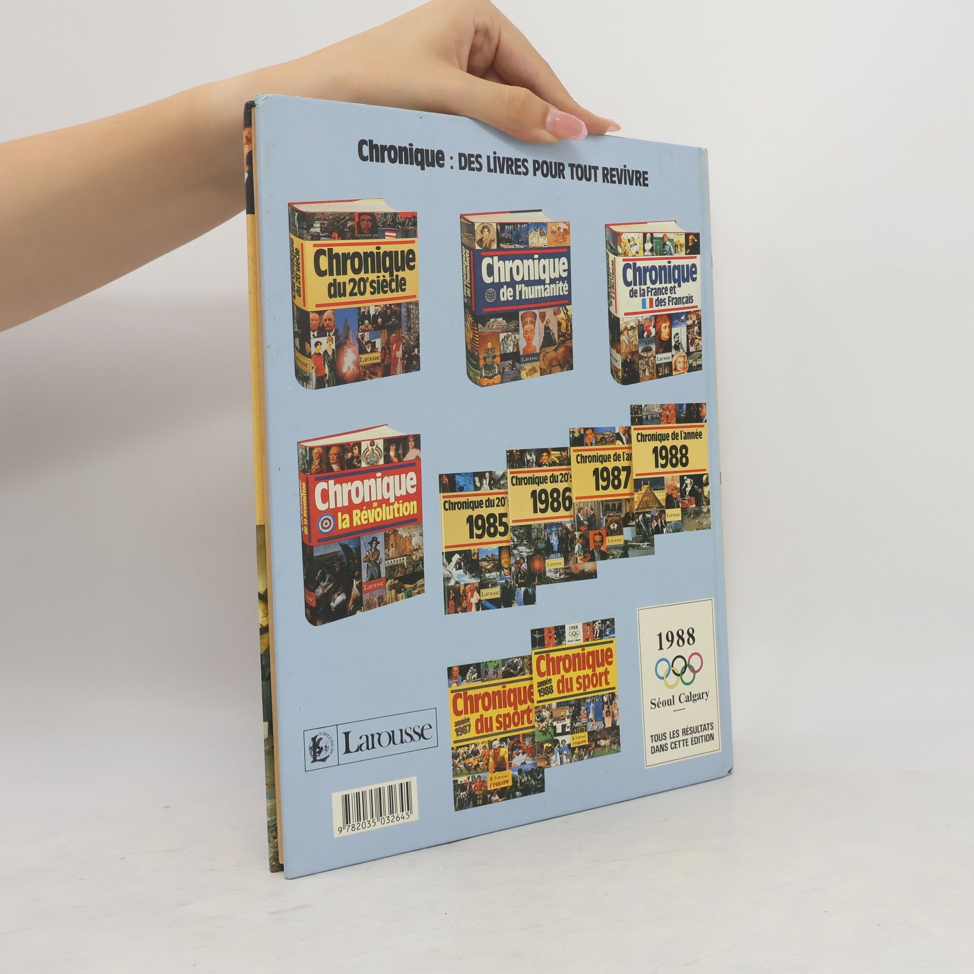 Kolektiv autorů Chronique de l'année 1988