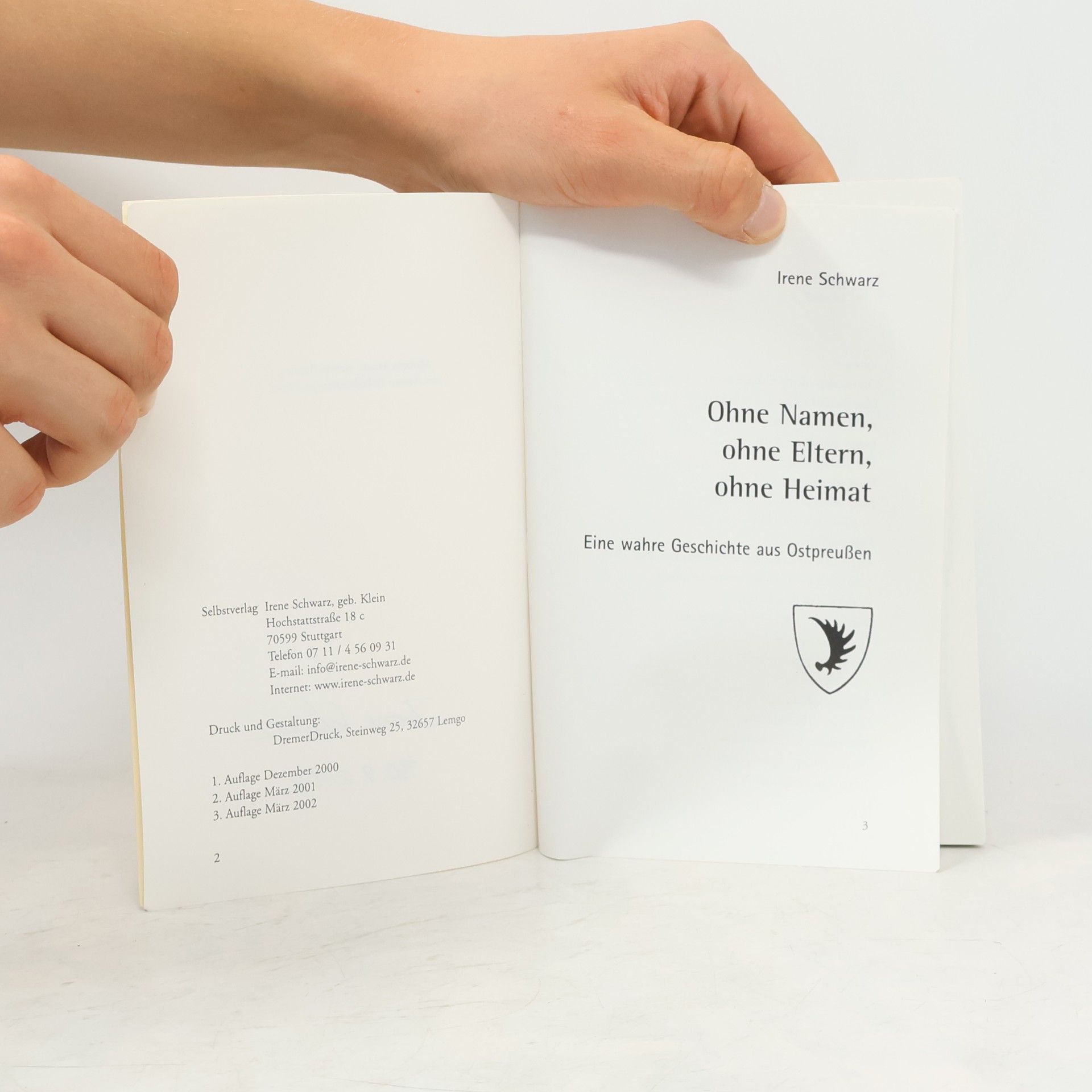 Irene Schwarz Ohne Namen, ohne Eltern, ohne Heimat
