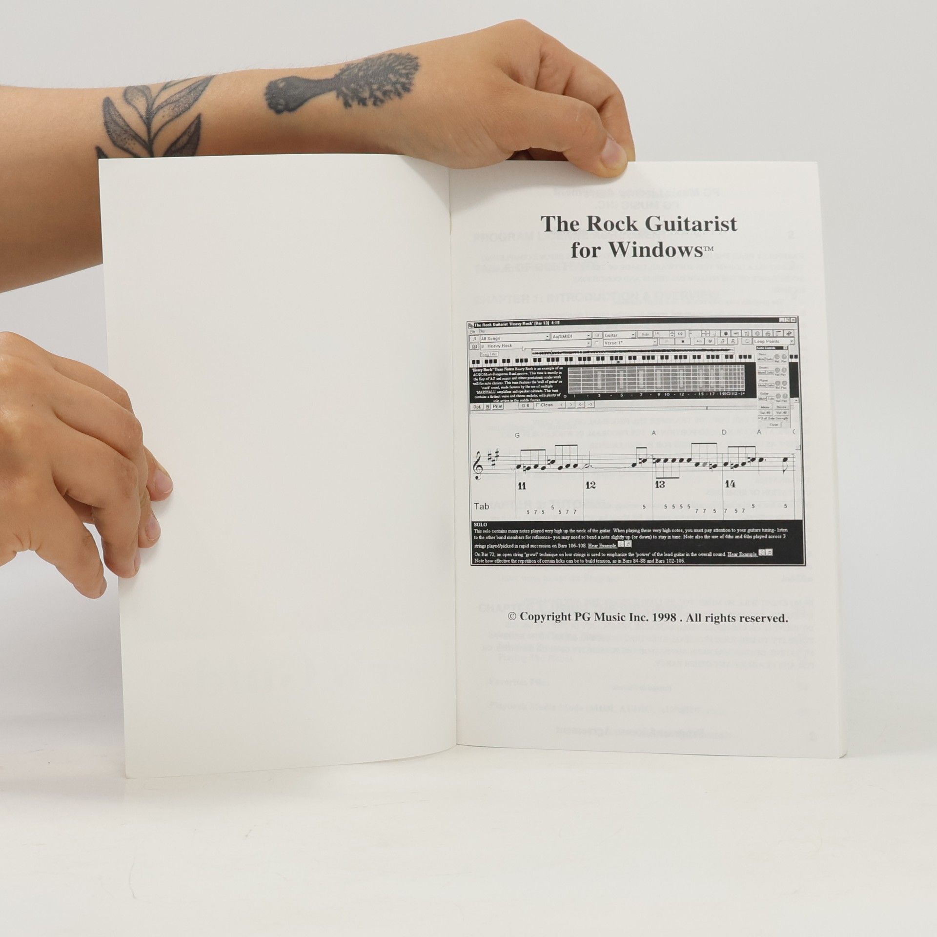 Various authors The Rock Guitarist – User's Guide