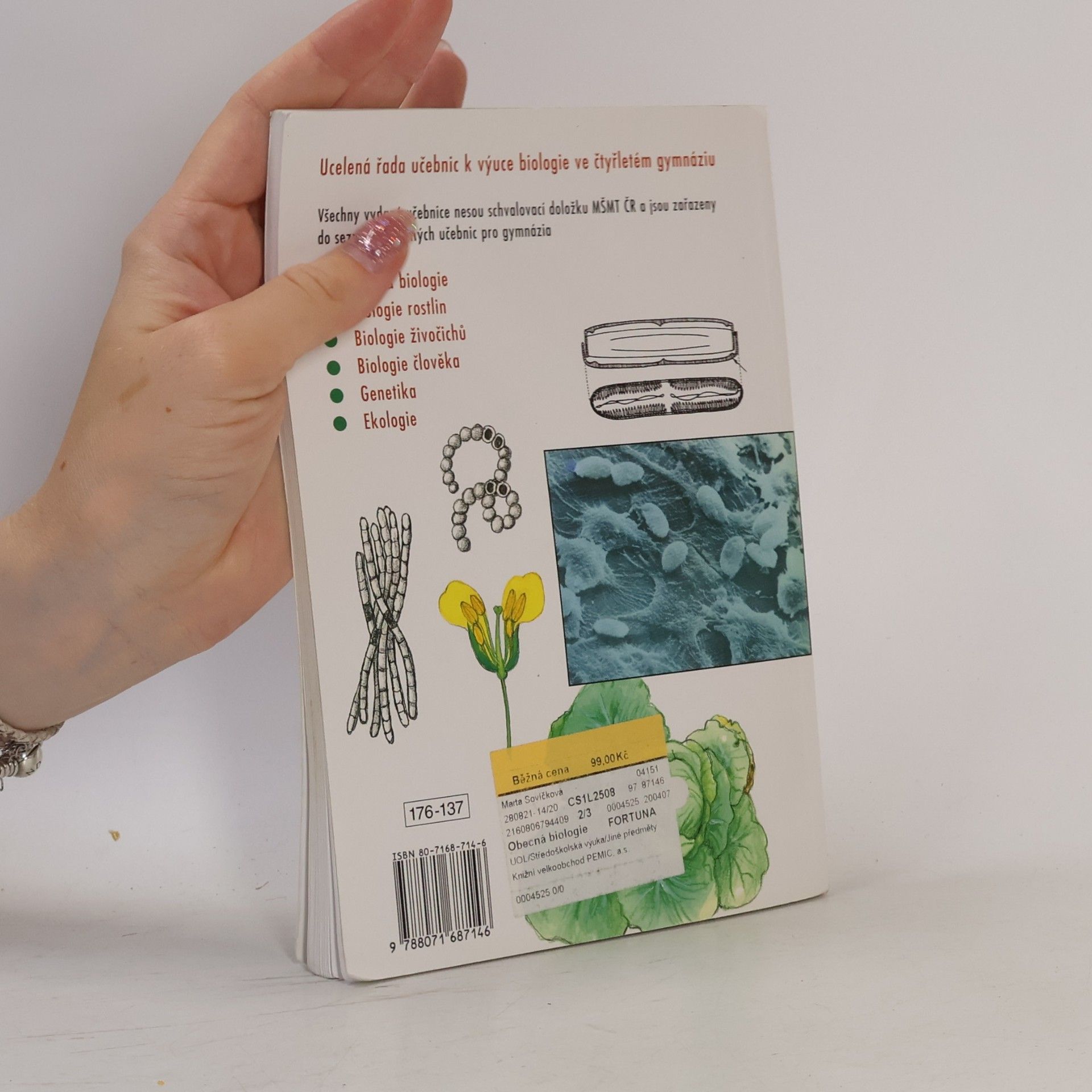 Václav Kubišta Obecná biologie. Úvodní učební text biologie pro 1. ročník gymnázií