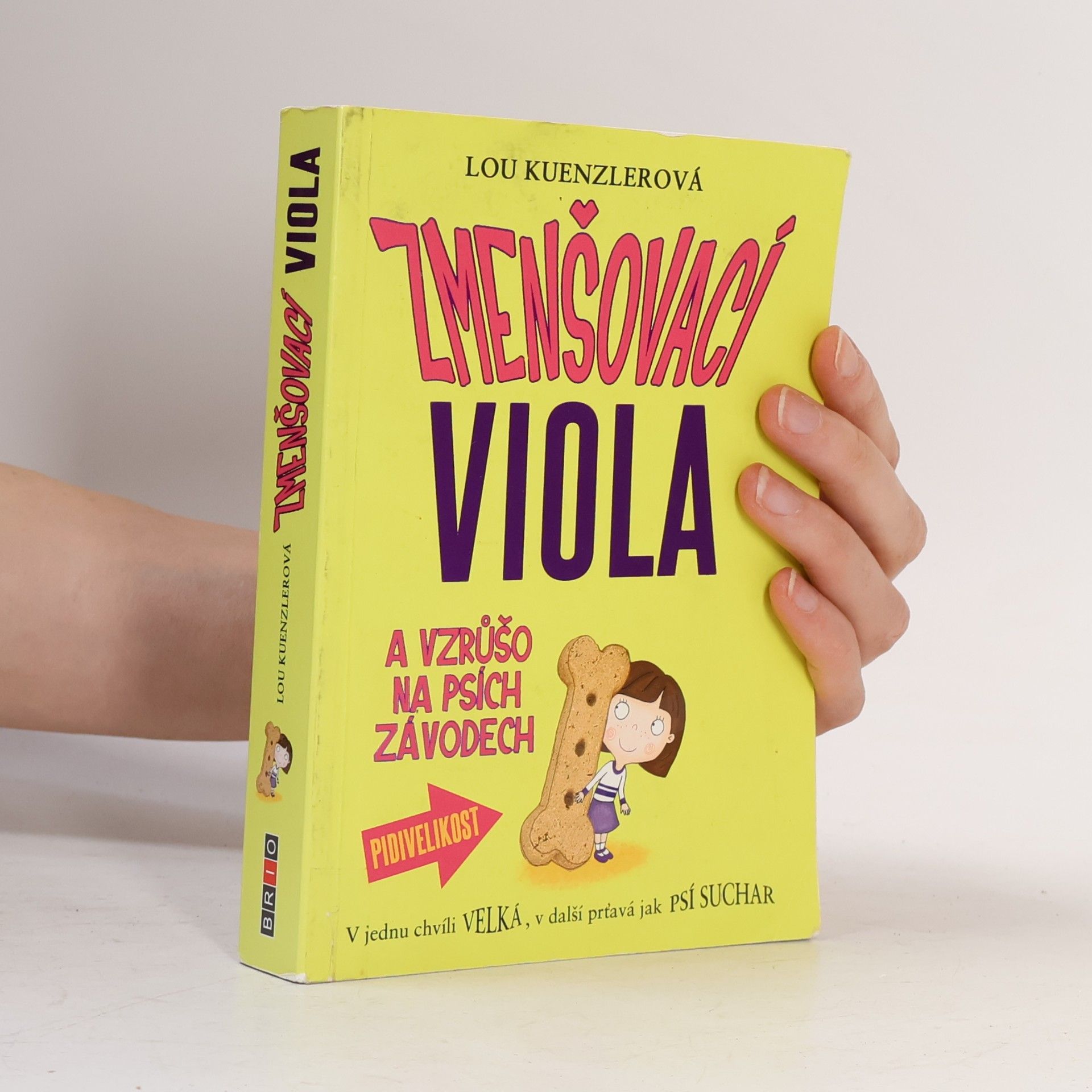 Lou Kuenzler Zmenšovací Viola a vzrůšo na psích závodech