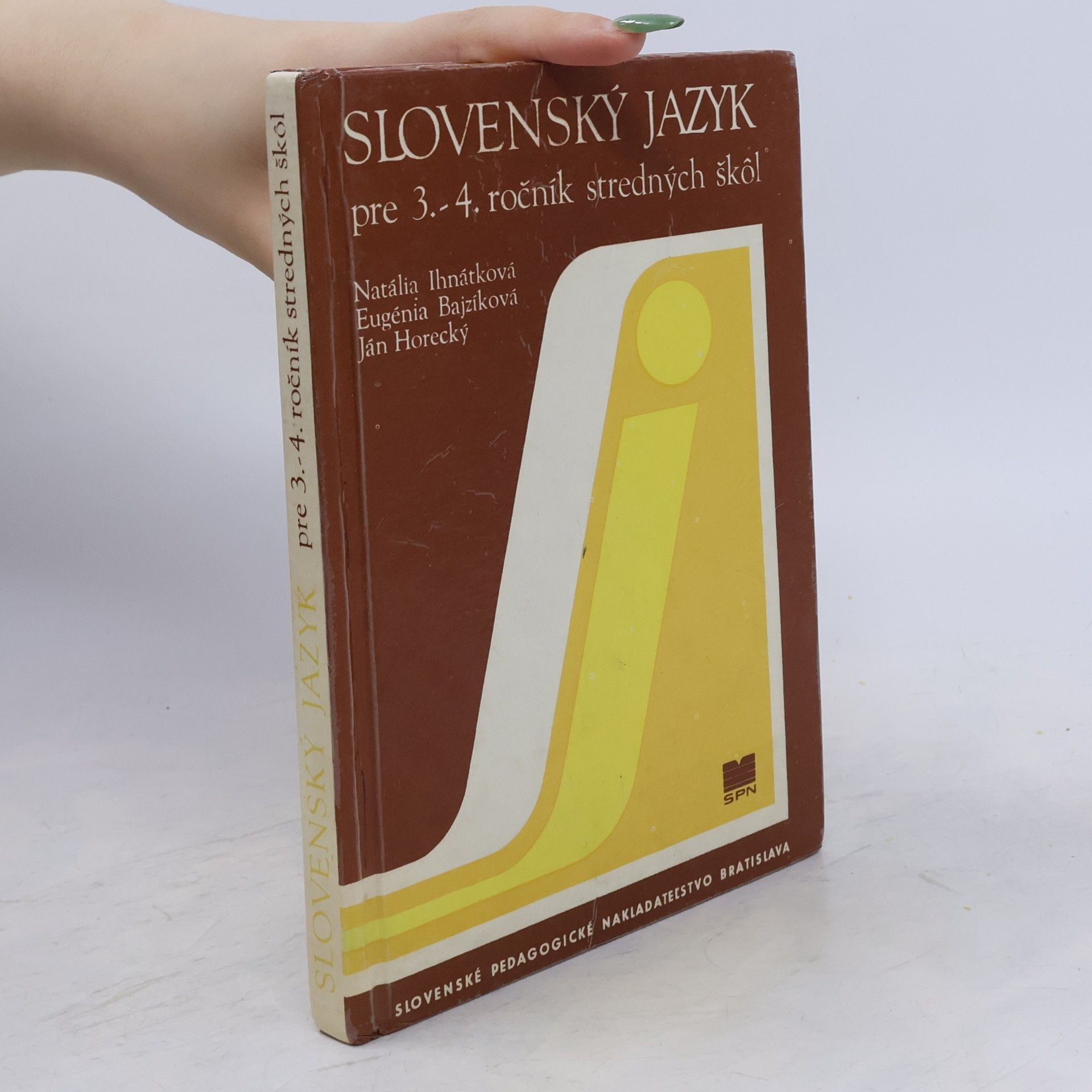 Ján Horecký Slovenský jazyk pre 3.-4. ročník stredných škôl