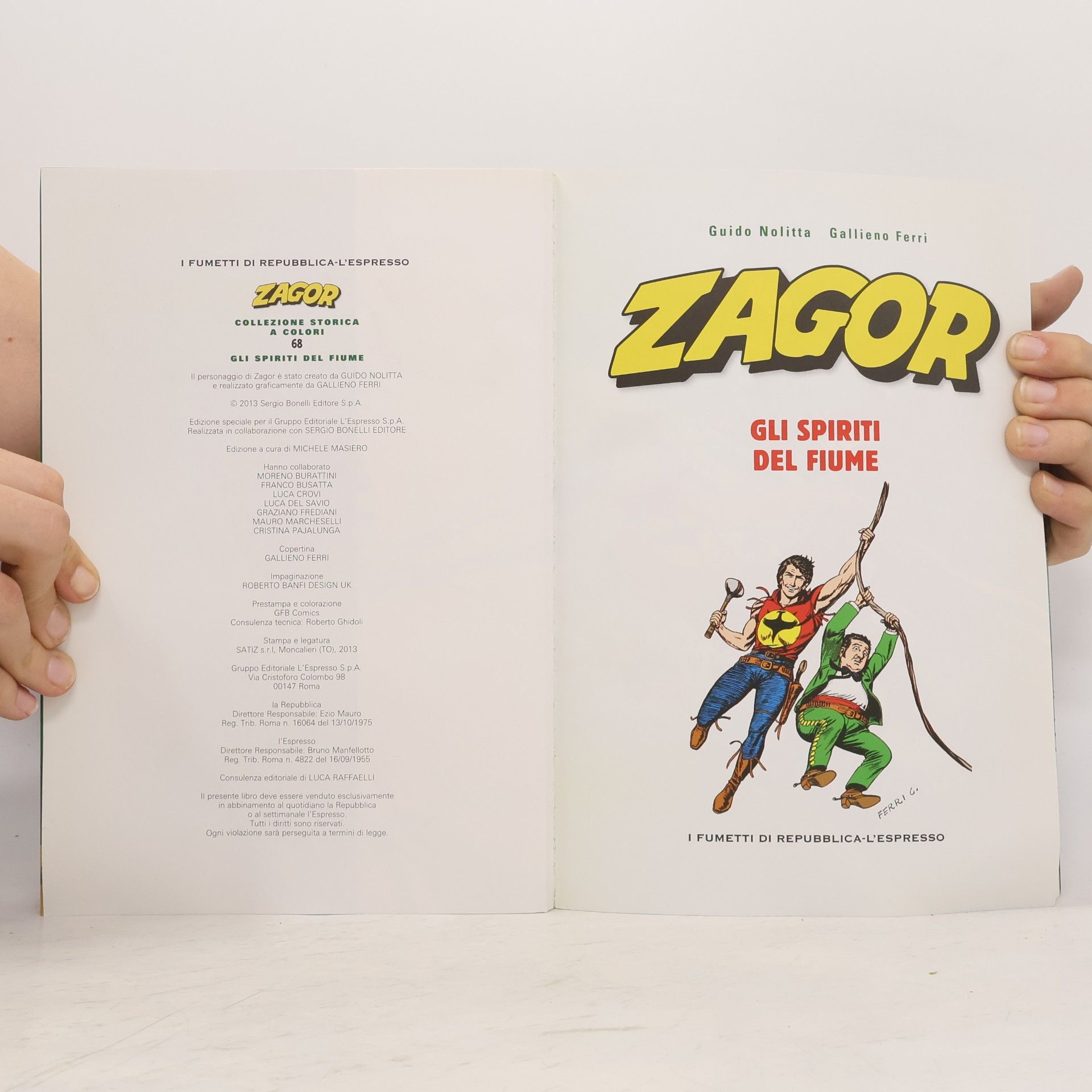 Collectif d'auteurs Zagor 68