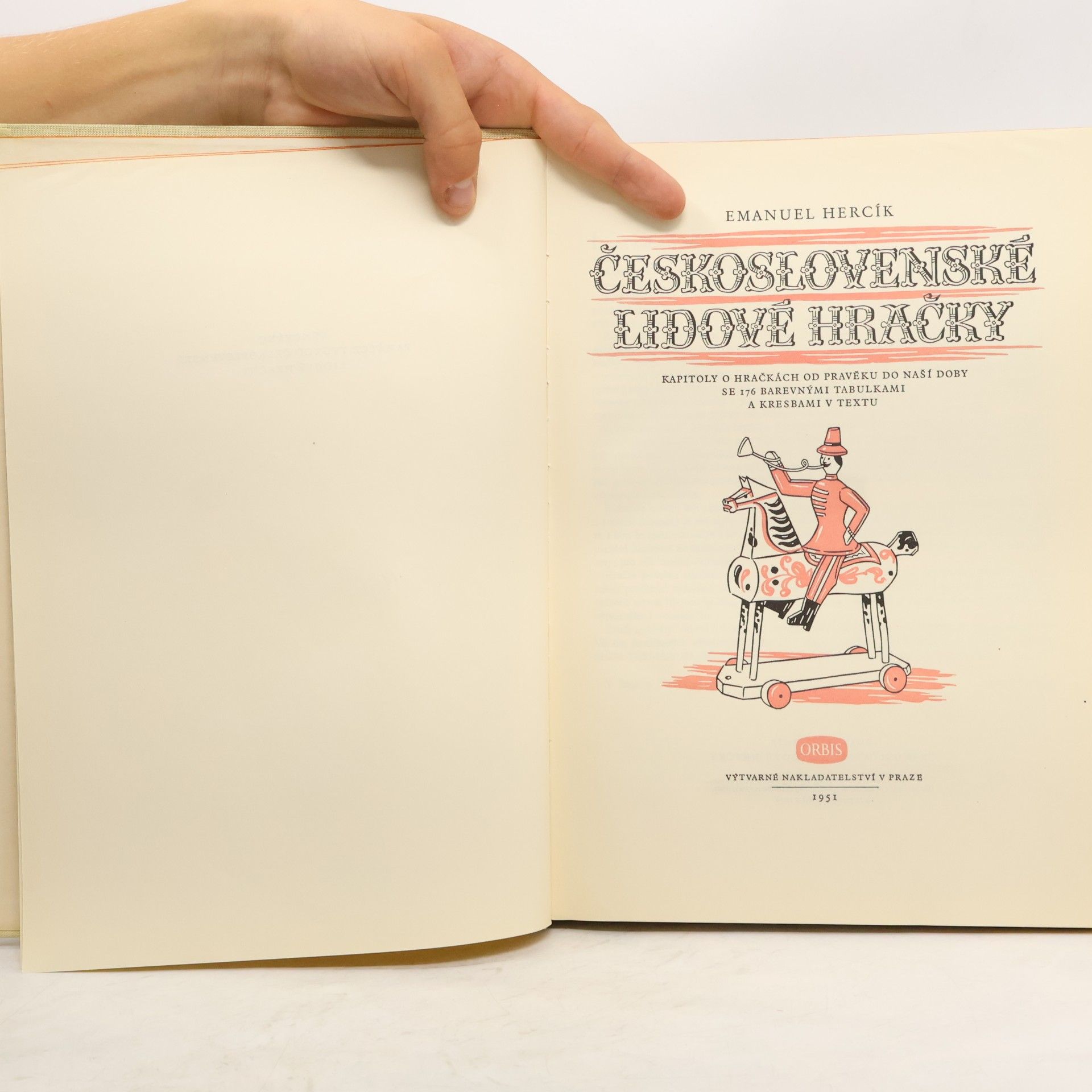 Emanuel HERCÍK Československé lidové hračky