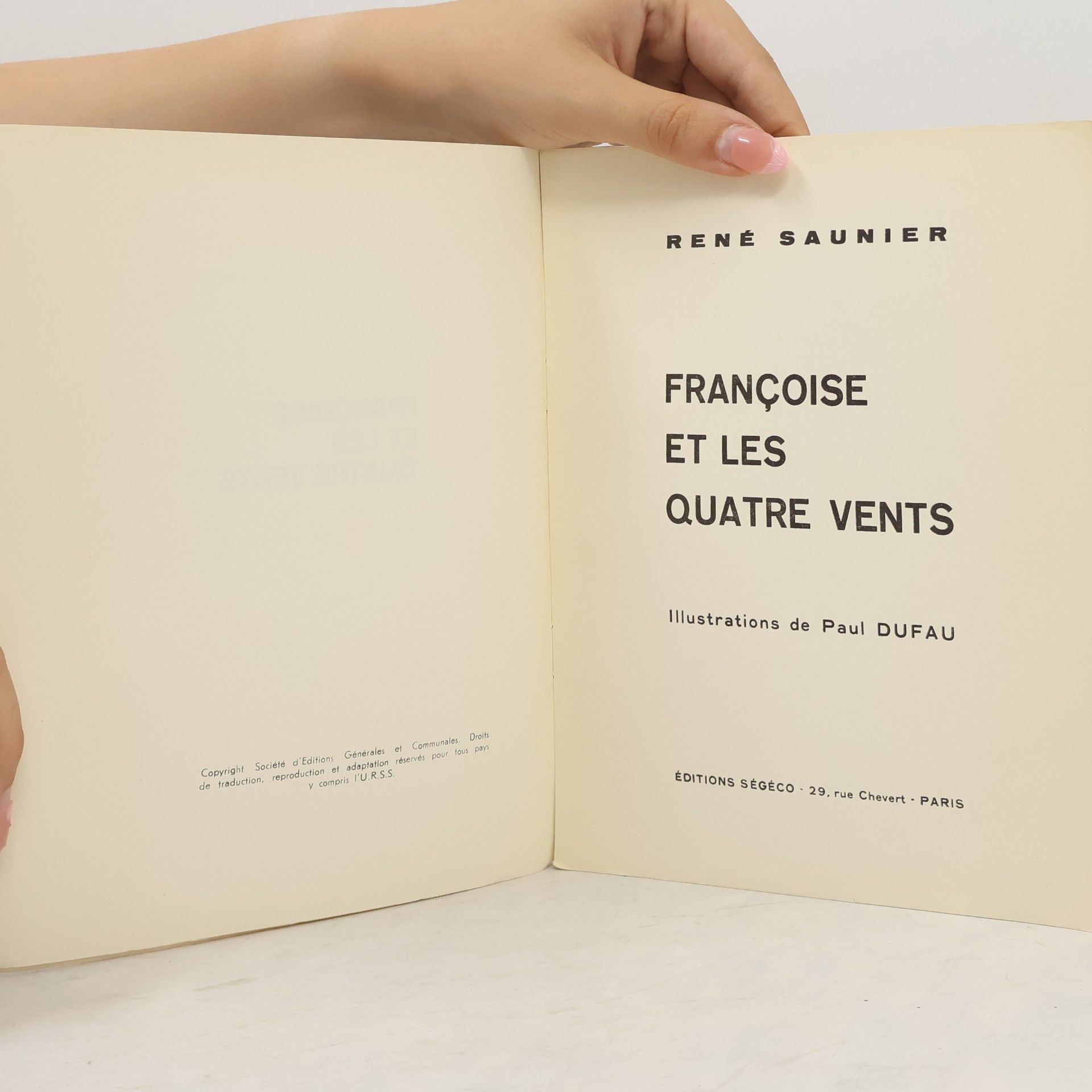René Saunier Françoise et les quatre vents