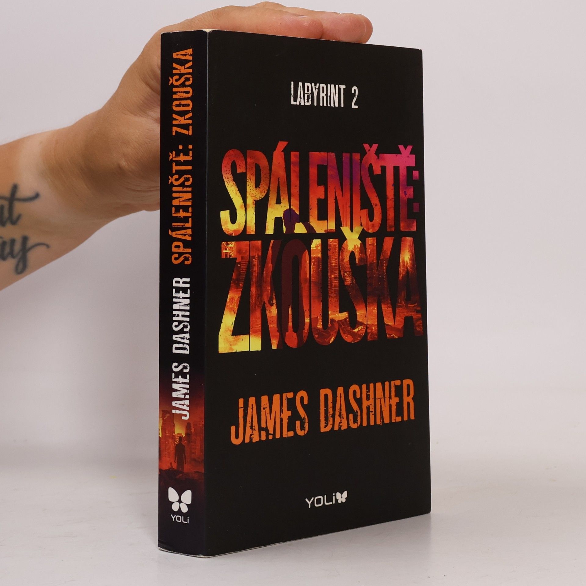 James Dashner Labyrint. 2, Spáleniště: zkouška