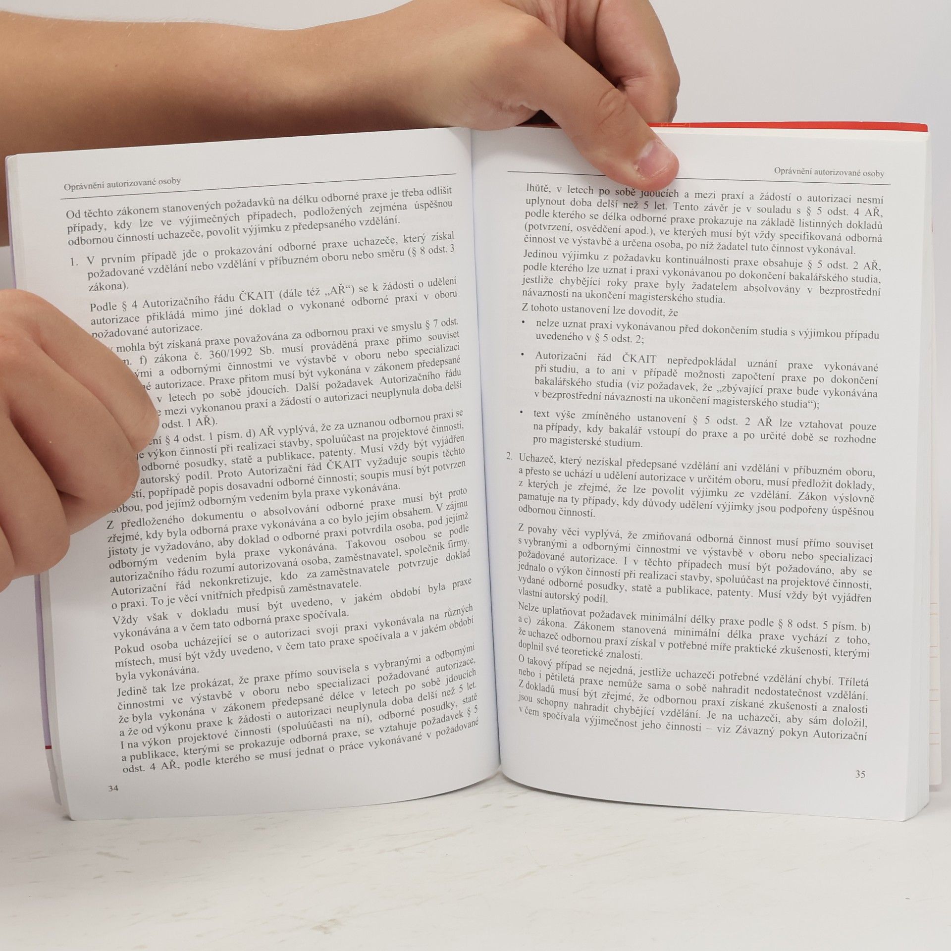 Various authors Autorizovaný inženýr a technik v procesu výstavby