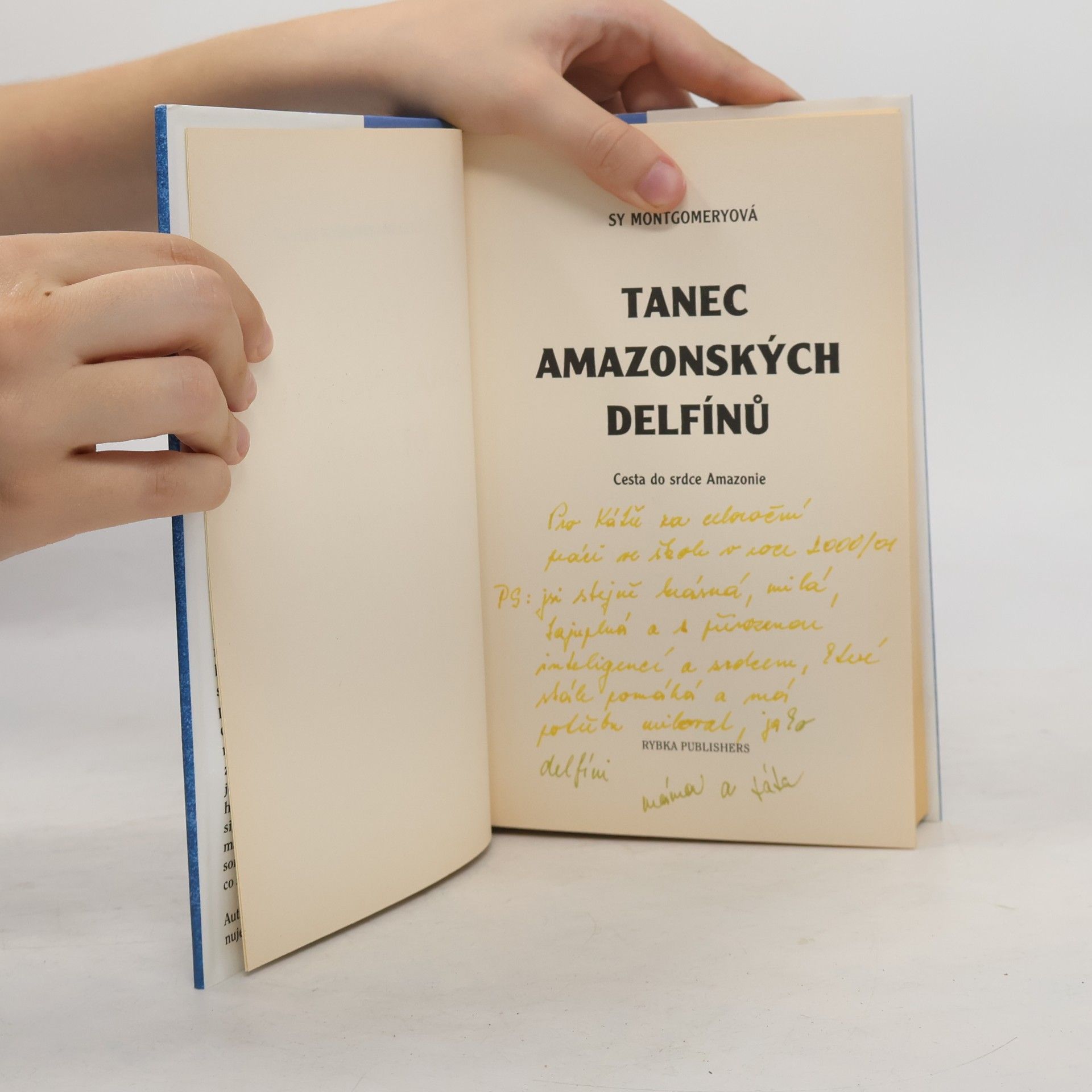 Sy Montgomery Tanec amazonských delfínů : výprava do srdce Amazonie