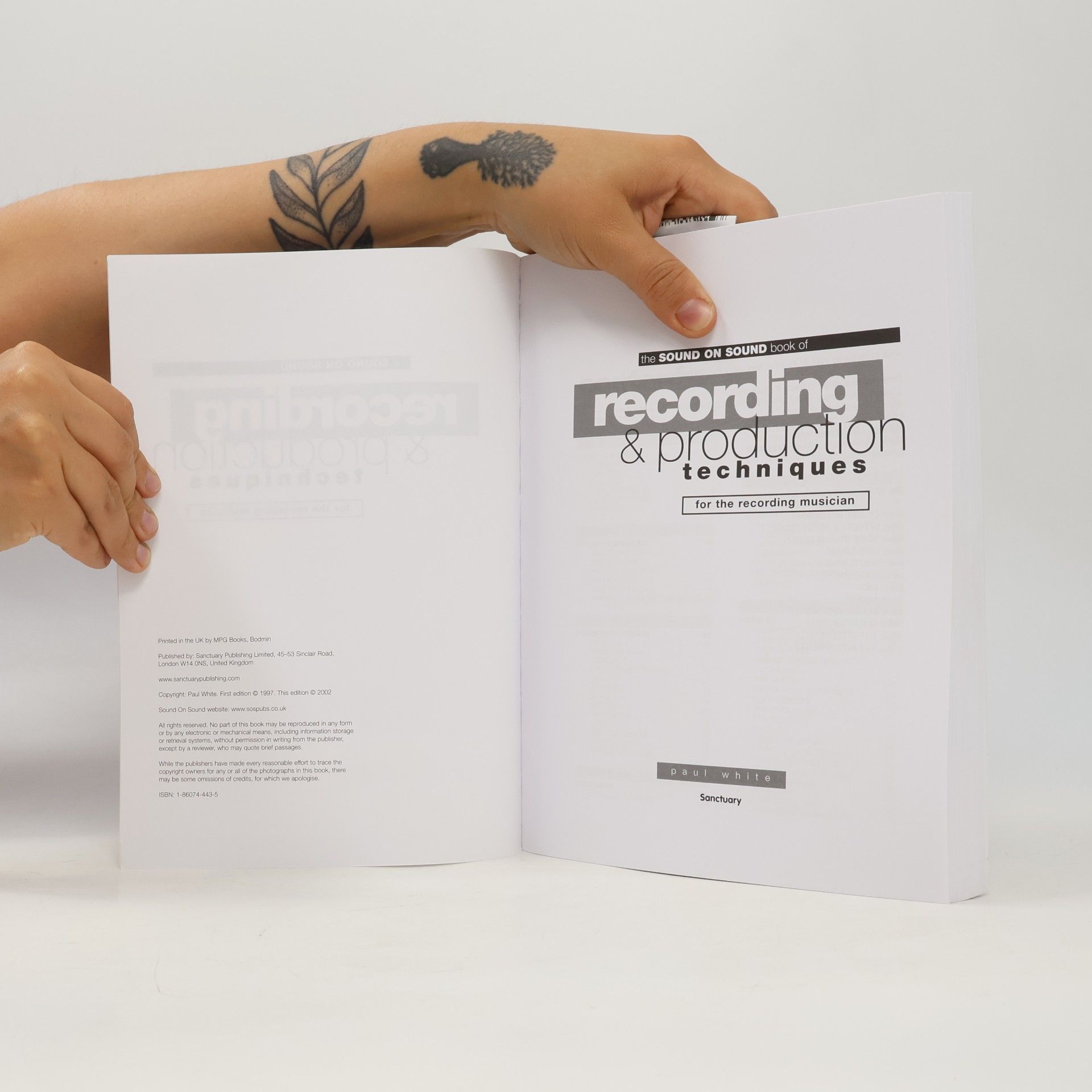 Paul White Recording And Production Techniques - 2nd Edition