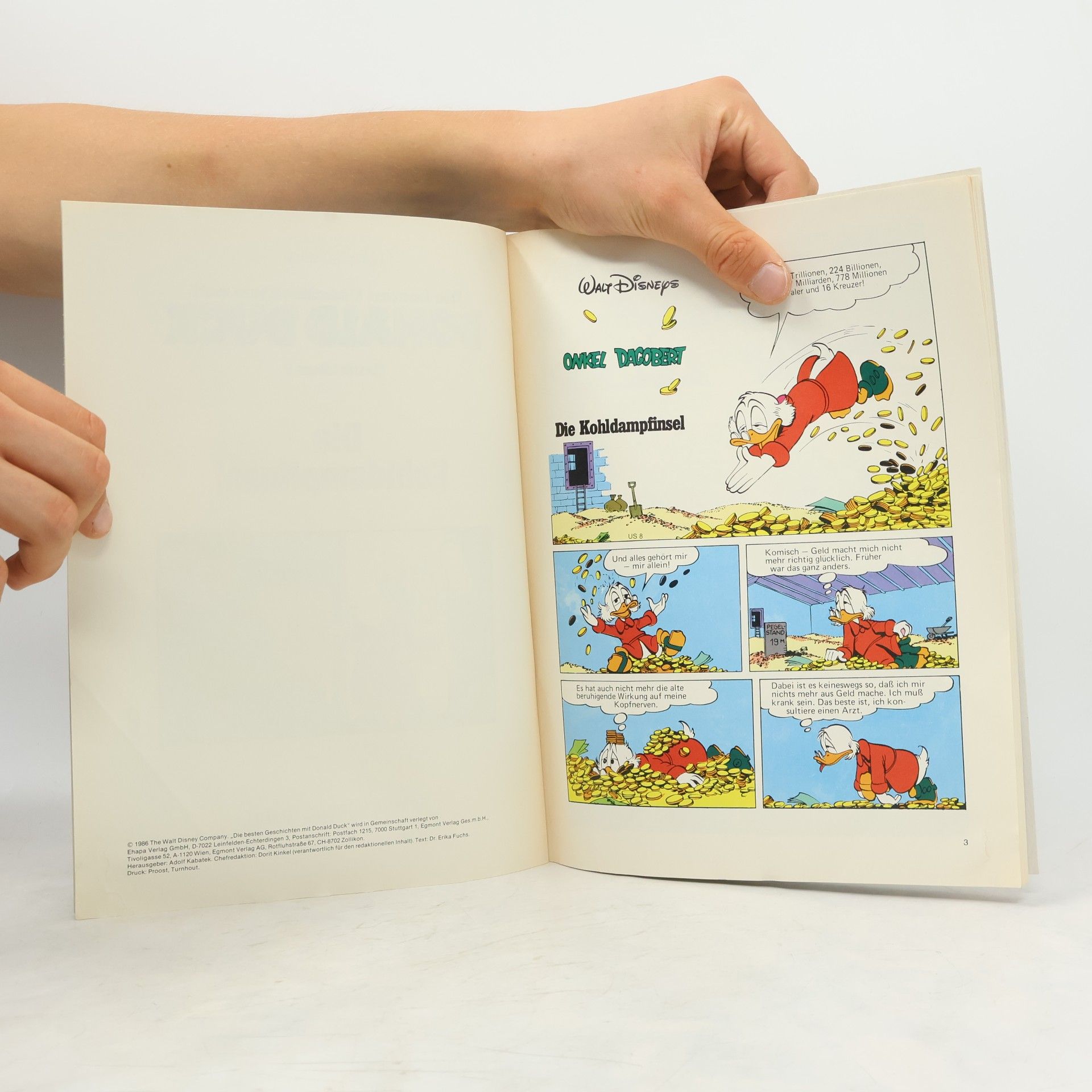 Kolektiv autorů Die besten Geschichten mit Donald Duck. Die Kohldampfinsel