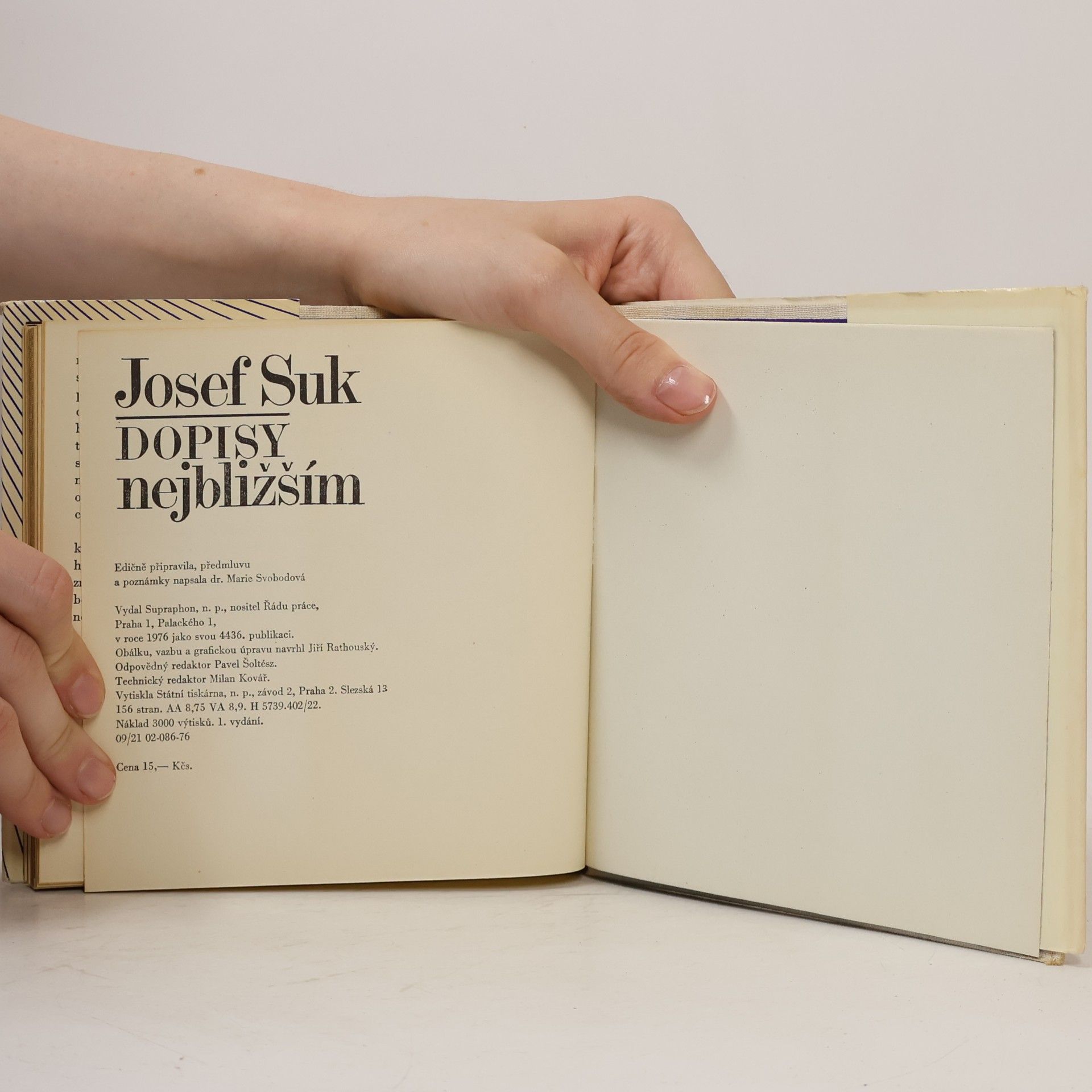 Josef Suk Dopisy nejbližším