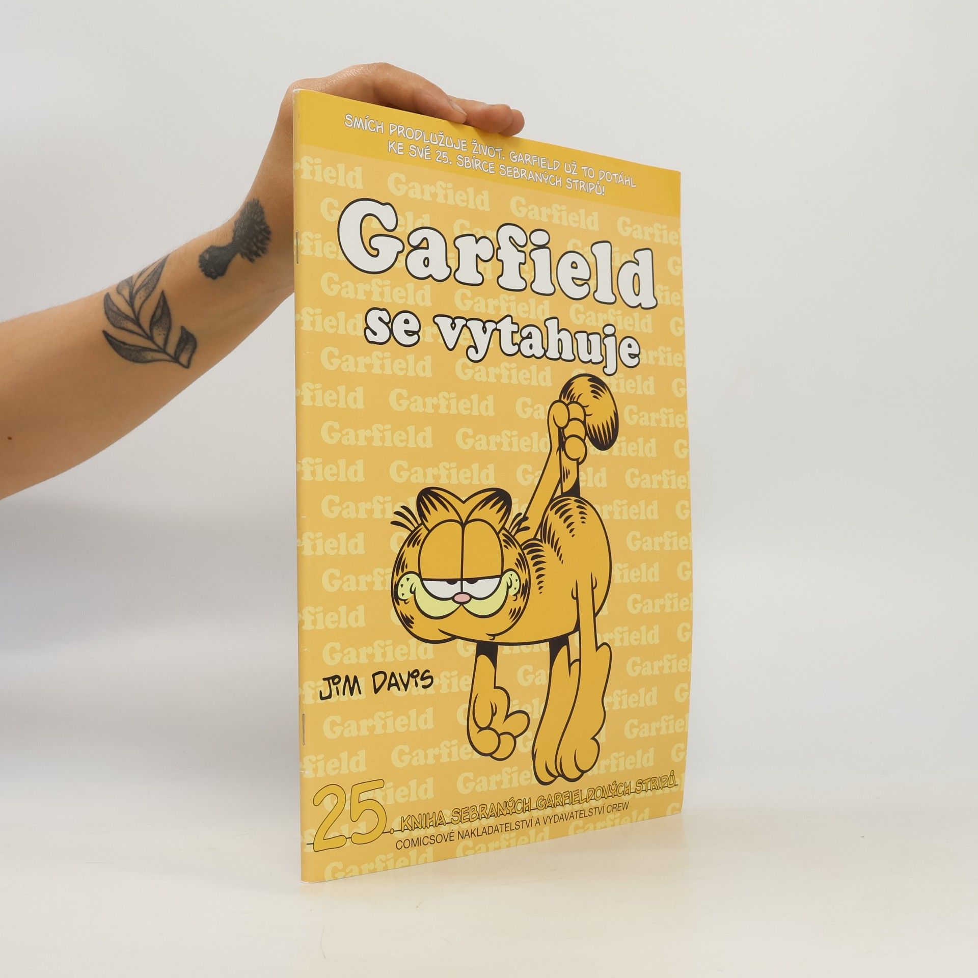 Jim Davis Garfield se vytahuje