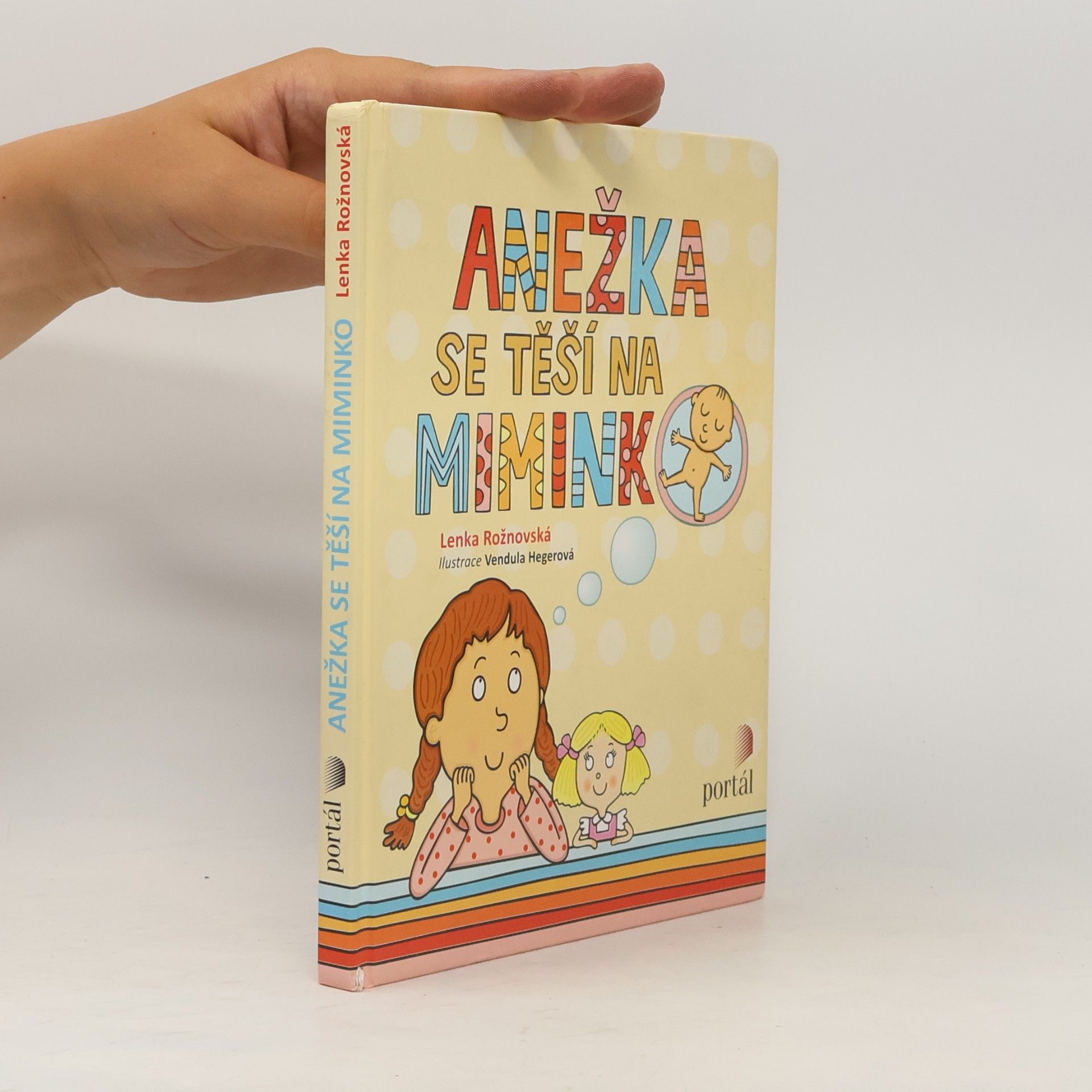 Lenka Rožnovská Anežka se těší na miminko