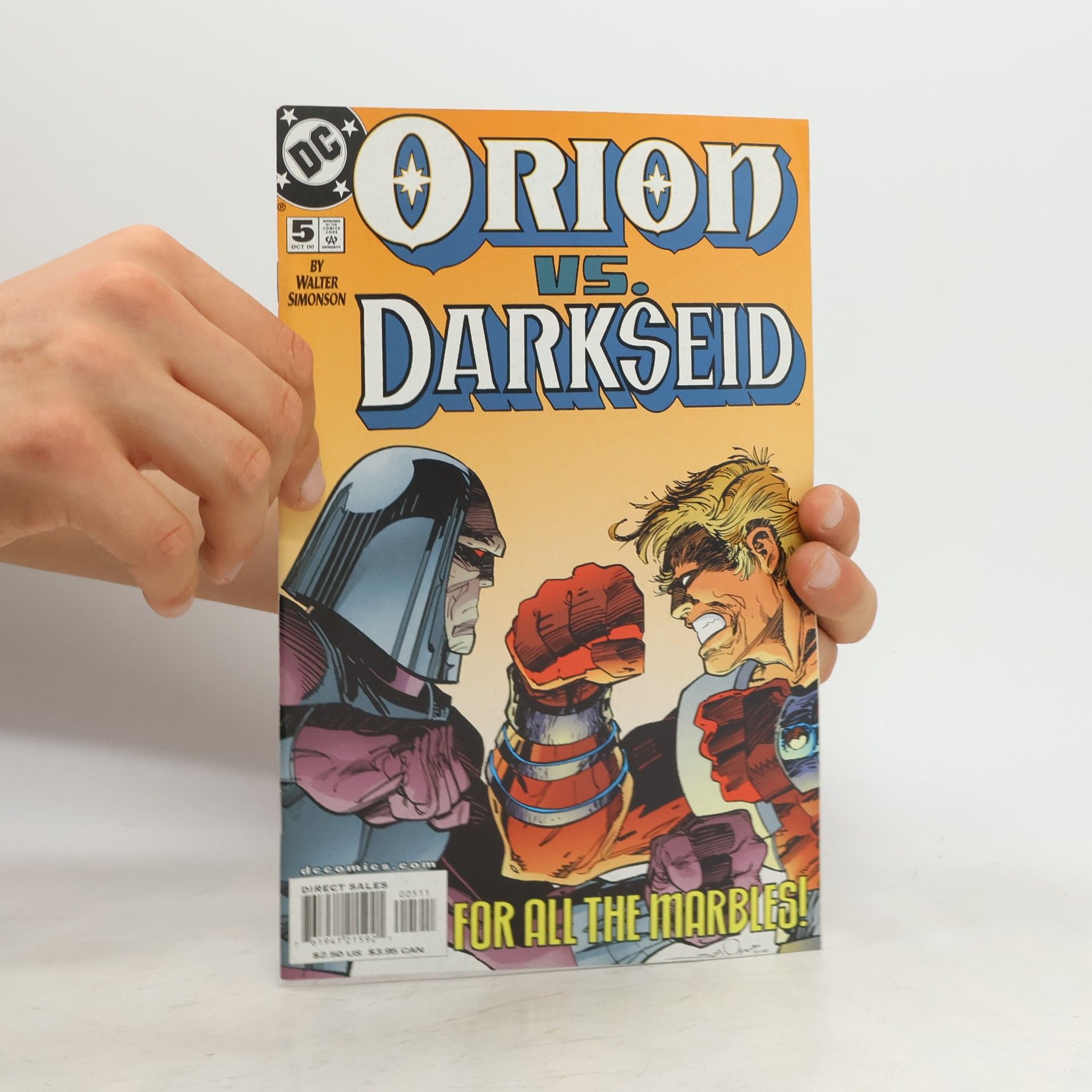 Walter Simonson Orion vs. Darkseid 5. Fo All the Marbles!