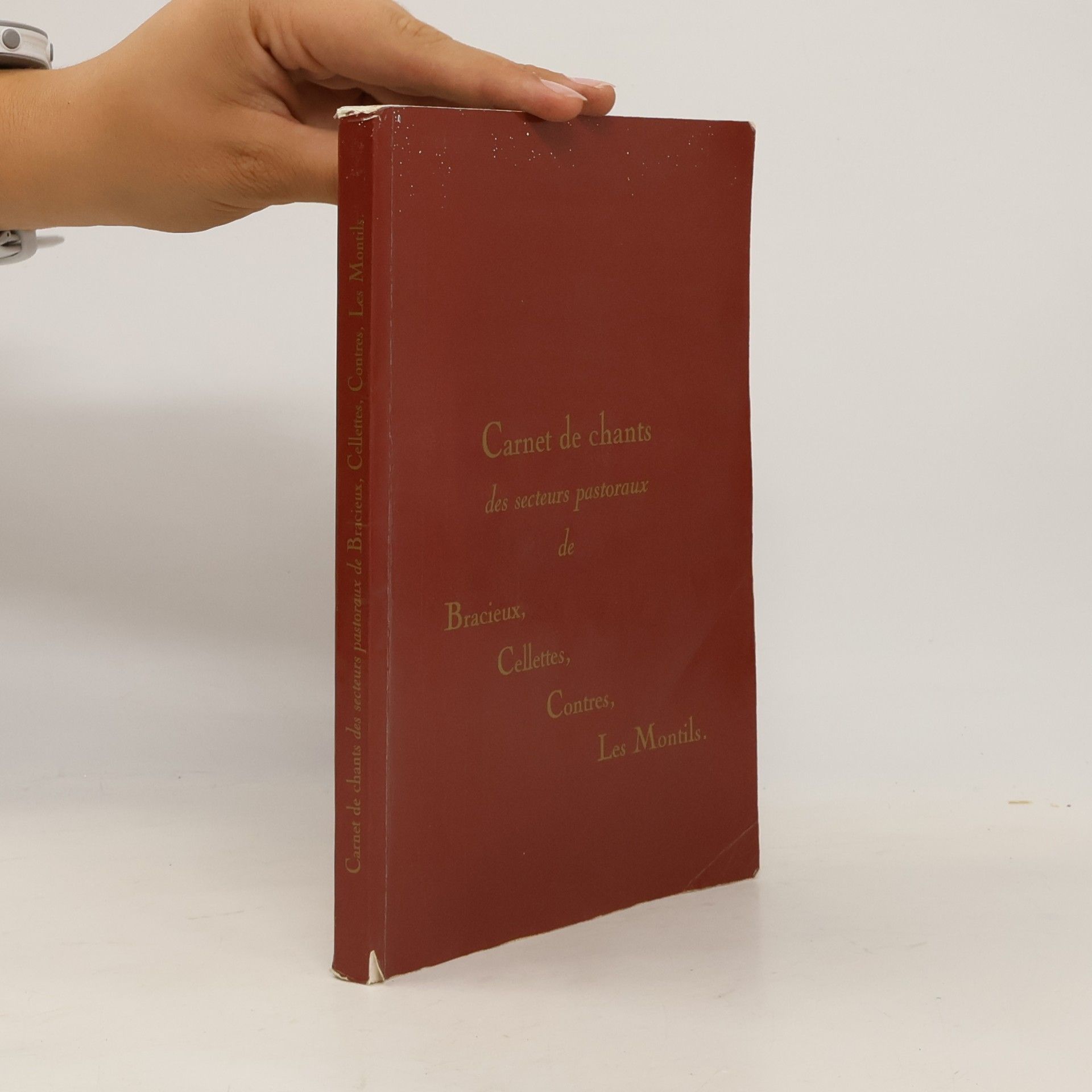 Collectif d'auteurs Carnet de chants des secteurs pastoraux de Bracieux, Cellettes, Contres, Les Montils